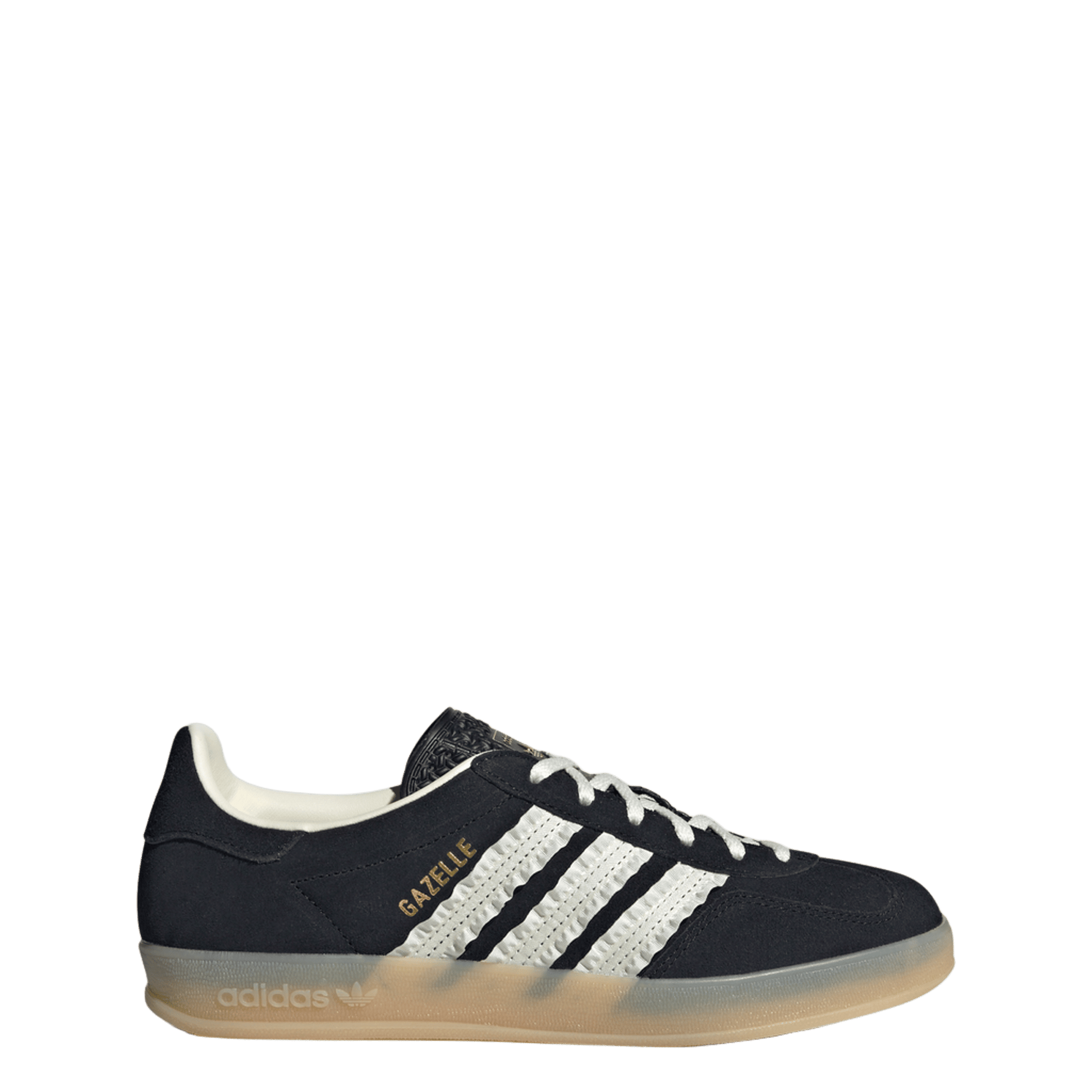adidas Gazelle Indoor Core Black Cream White Gum (Women's)