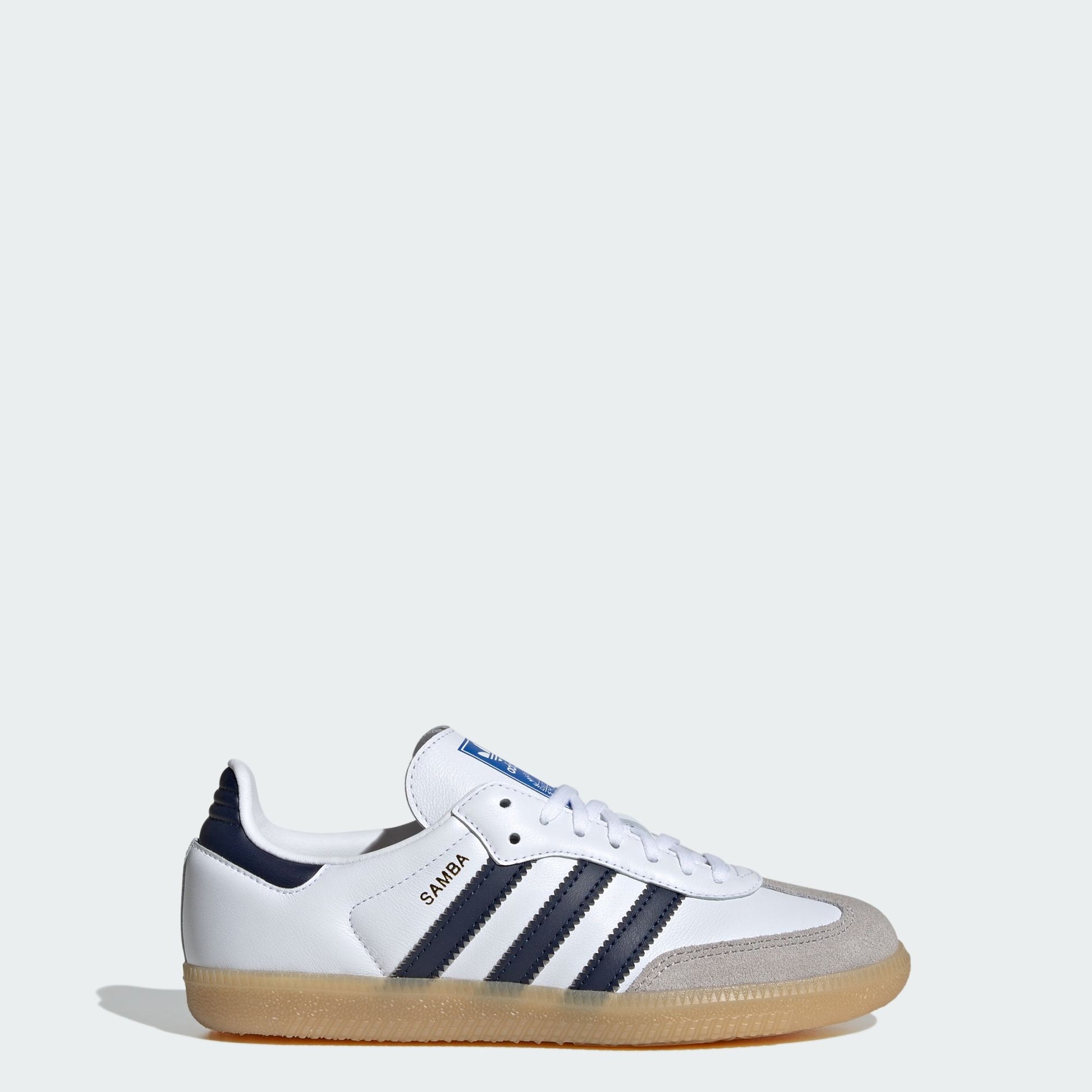 adidas Samba OG Cloud White Collegiate Navy Gum (GS)