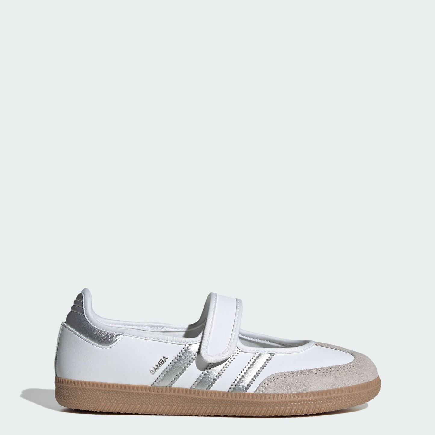 adidas Samba Jane White Silver Metallic (Women's)