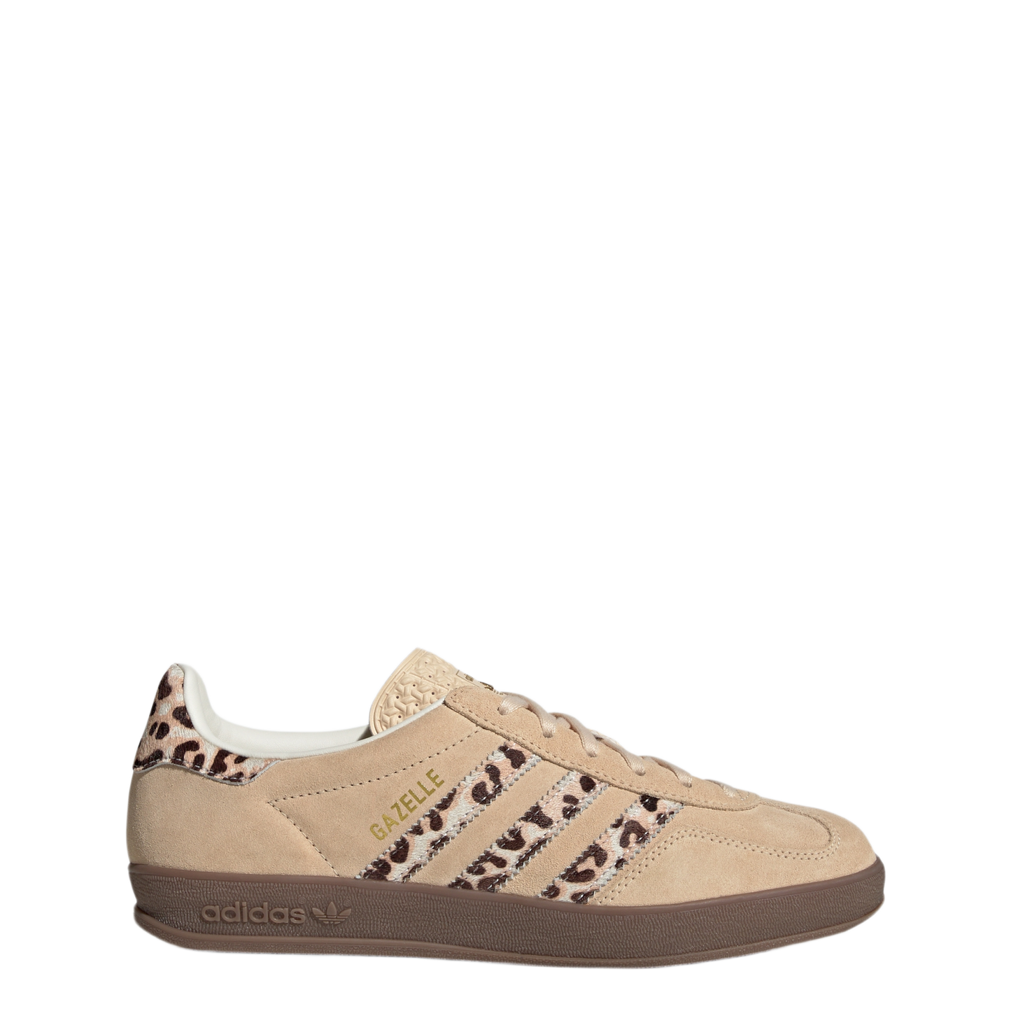 adidas Gazelle Indoor Leopard Crystal Sand (Women's)