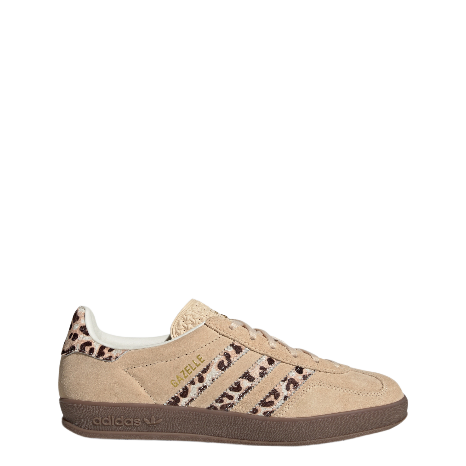 adidas Gazelle Indoor Leopard Crystal Sand (Women's)