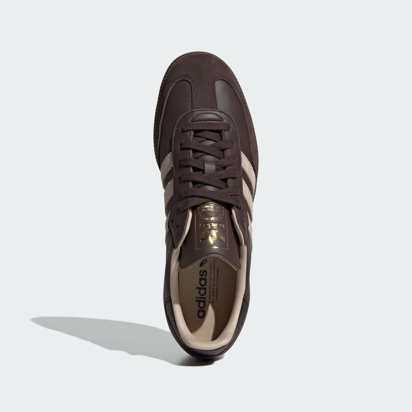 adidas Samba OG Dark Brown Beige Gum