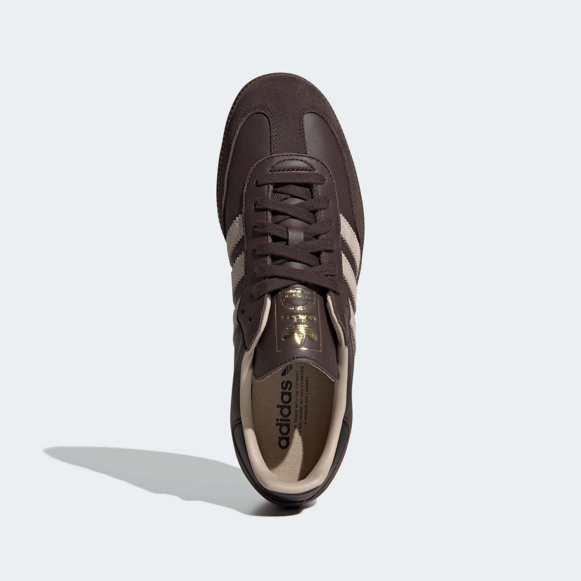 adidas Samba OG Dark Brown Beige Gum