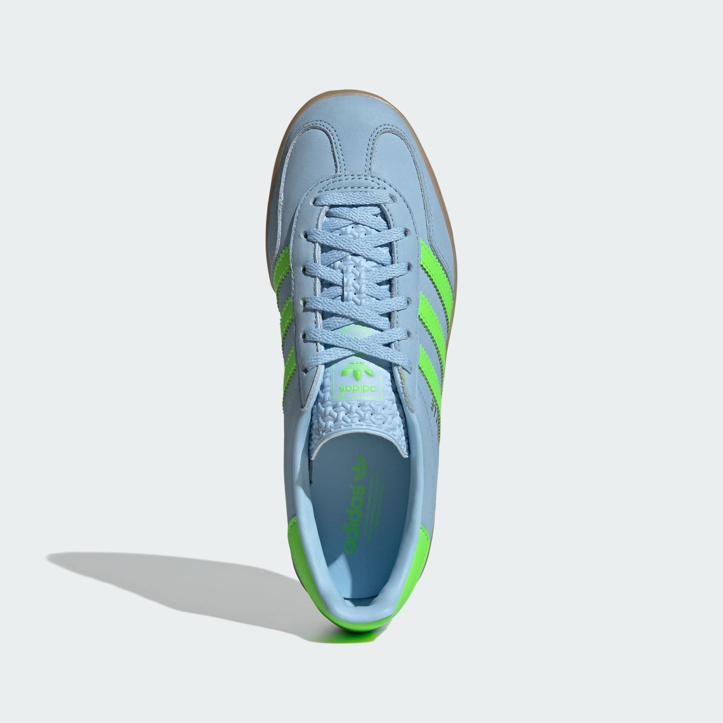 adidas Gazelle Indoor Clear Sky Solar Green (Women's)