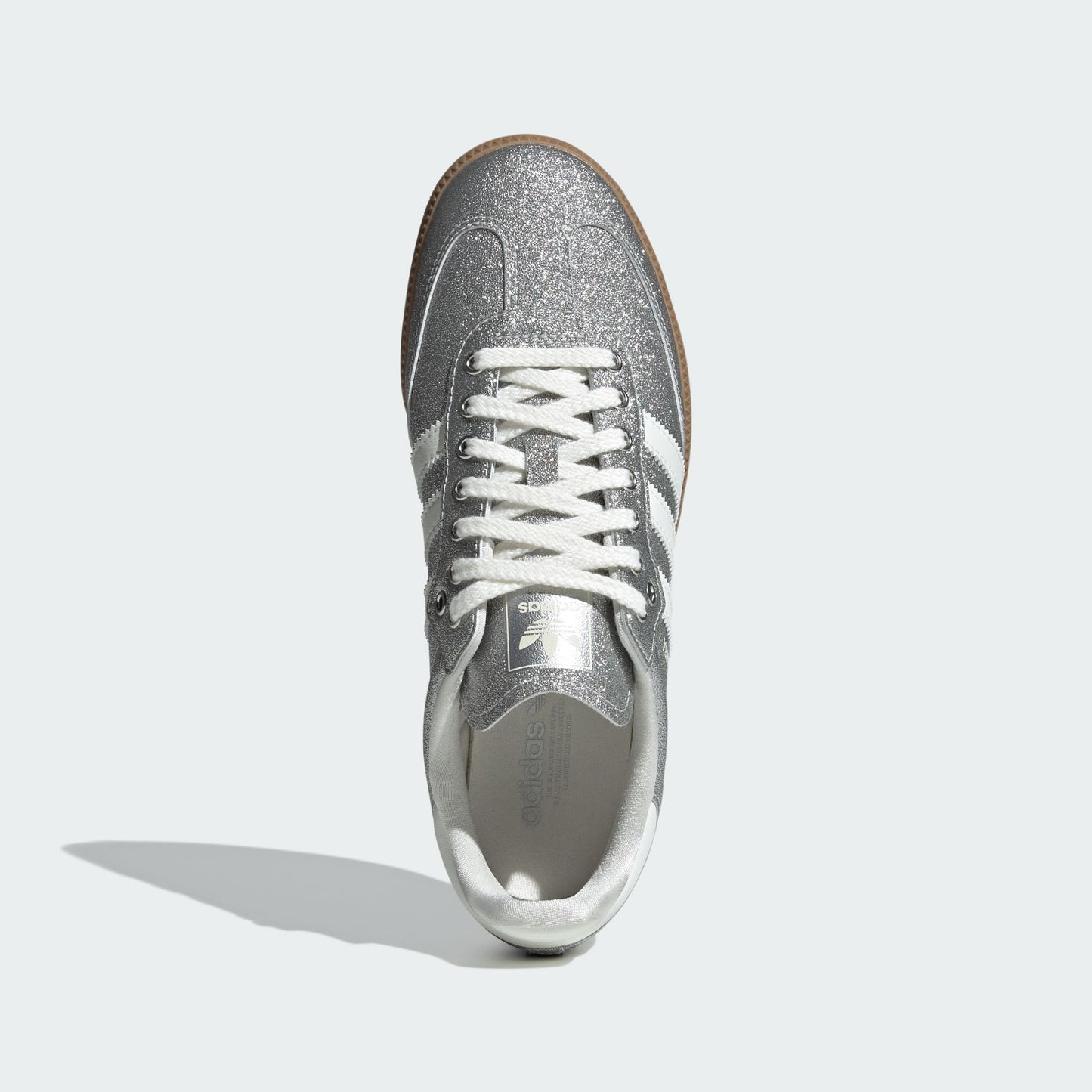 adidas Samba Shine Silver Metallic (Women's)