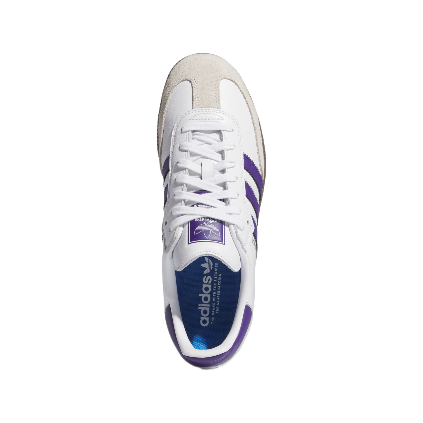 adidas Samba ADV Cloud White Collegiate Purple