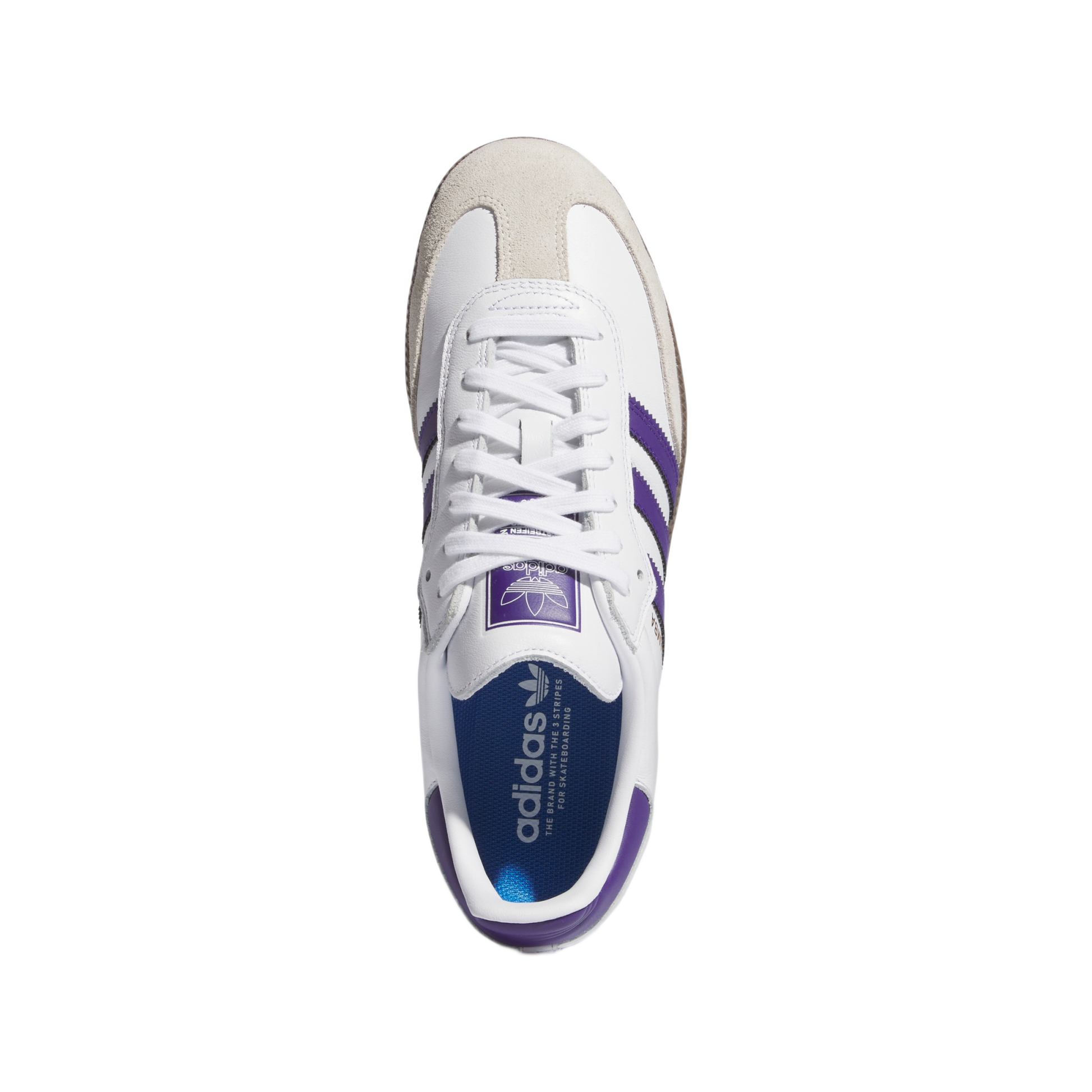 adidas Samba ADV Cloud White Collegiate Purple