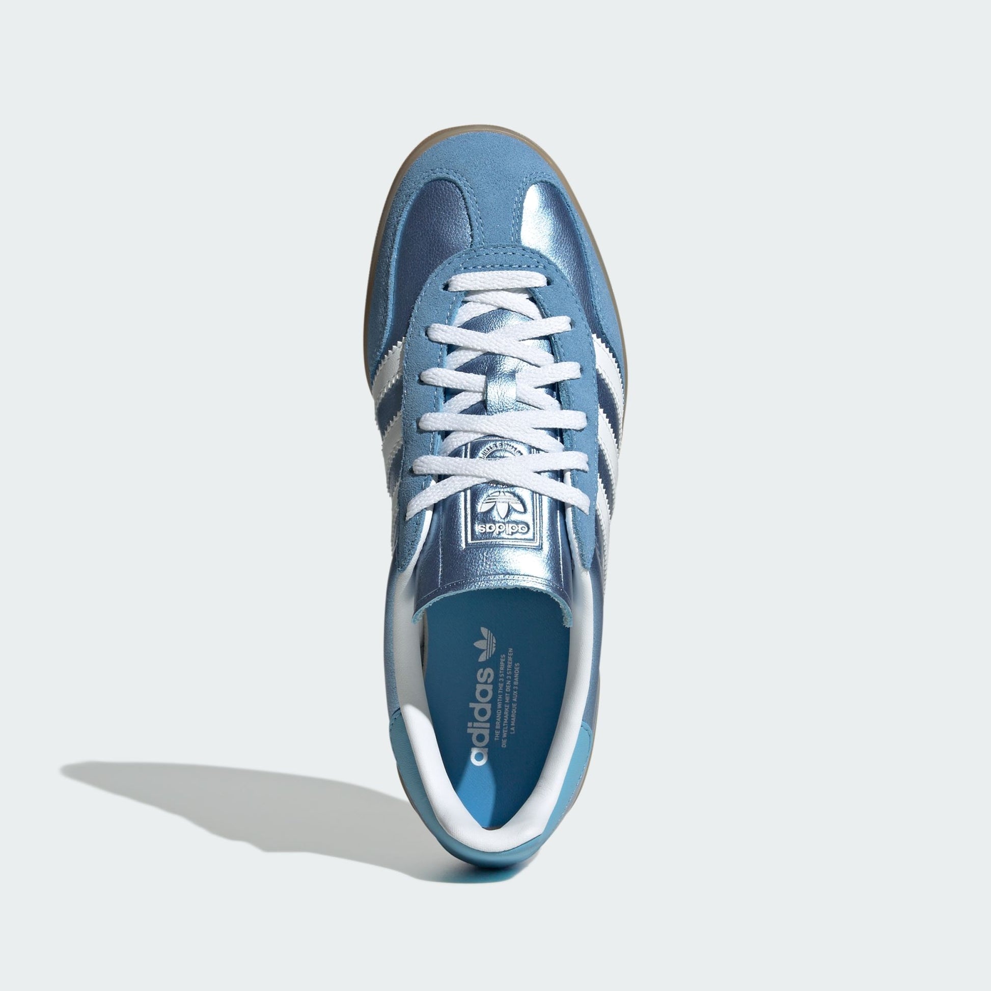 adidas Gazelle Indoor Blue Cloud White Gum (Women's)