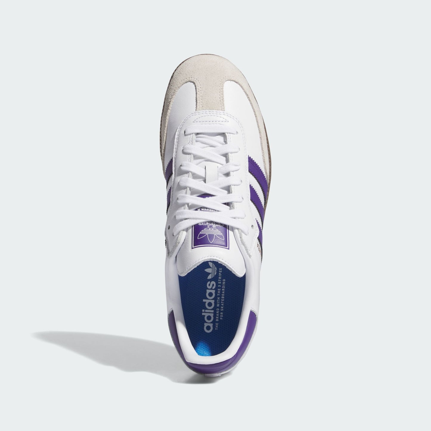 adidas Samba ADV Cloud White Collegiate Purple