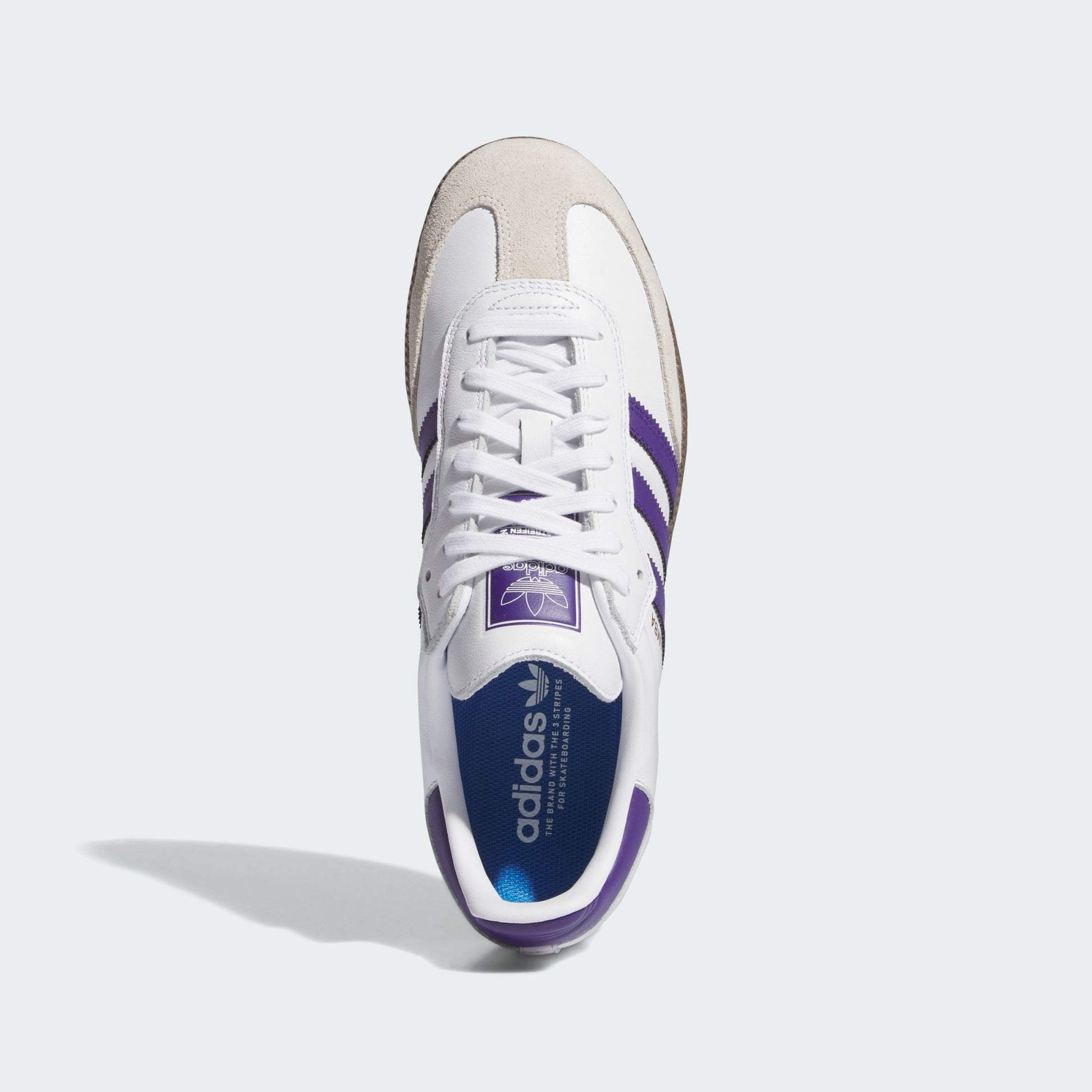 adidas Samba ADV Cloud White Collegiate Purple