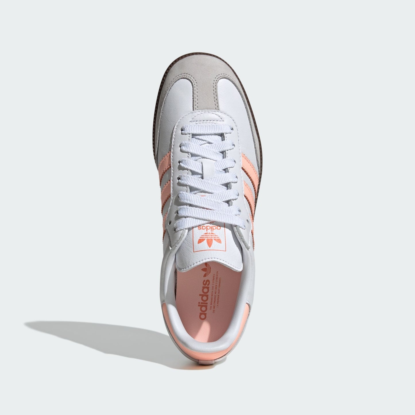adidas Samba OG Cloud White Clear Orange Semi Coral (Women's)