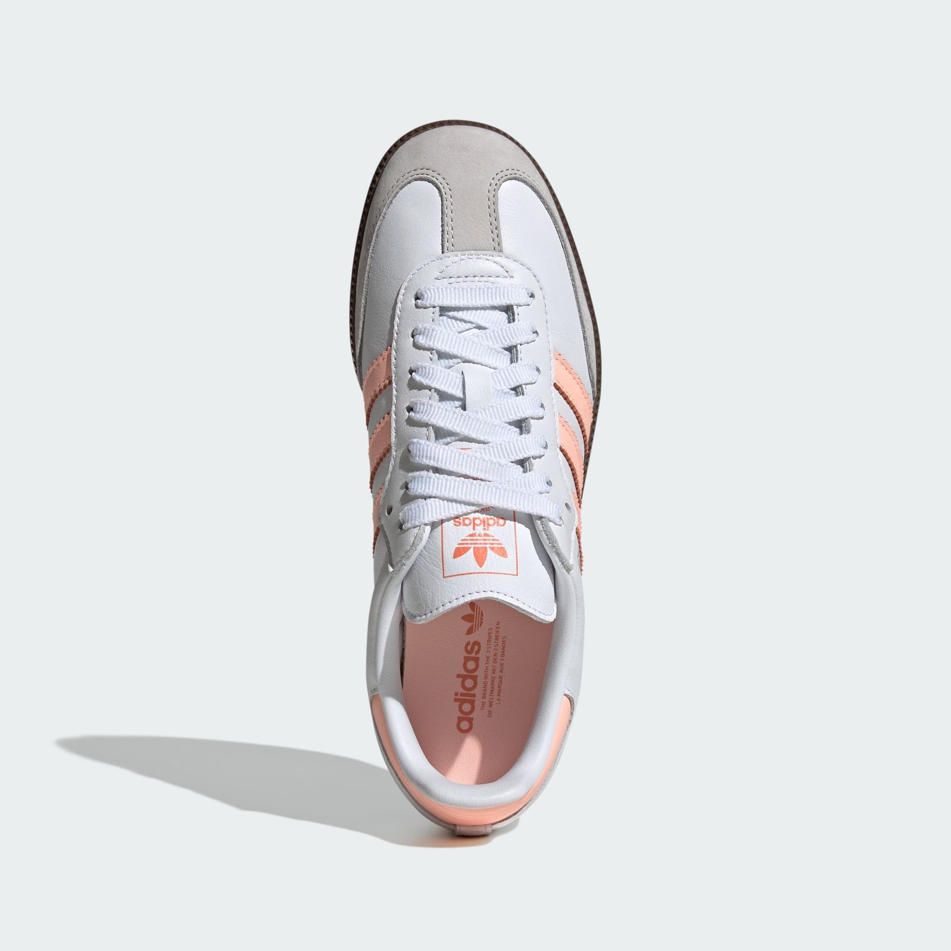 adidas Samba OG Cloud White Clear Orange Semi Coral (Women's)