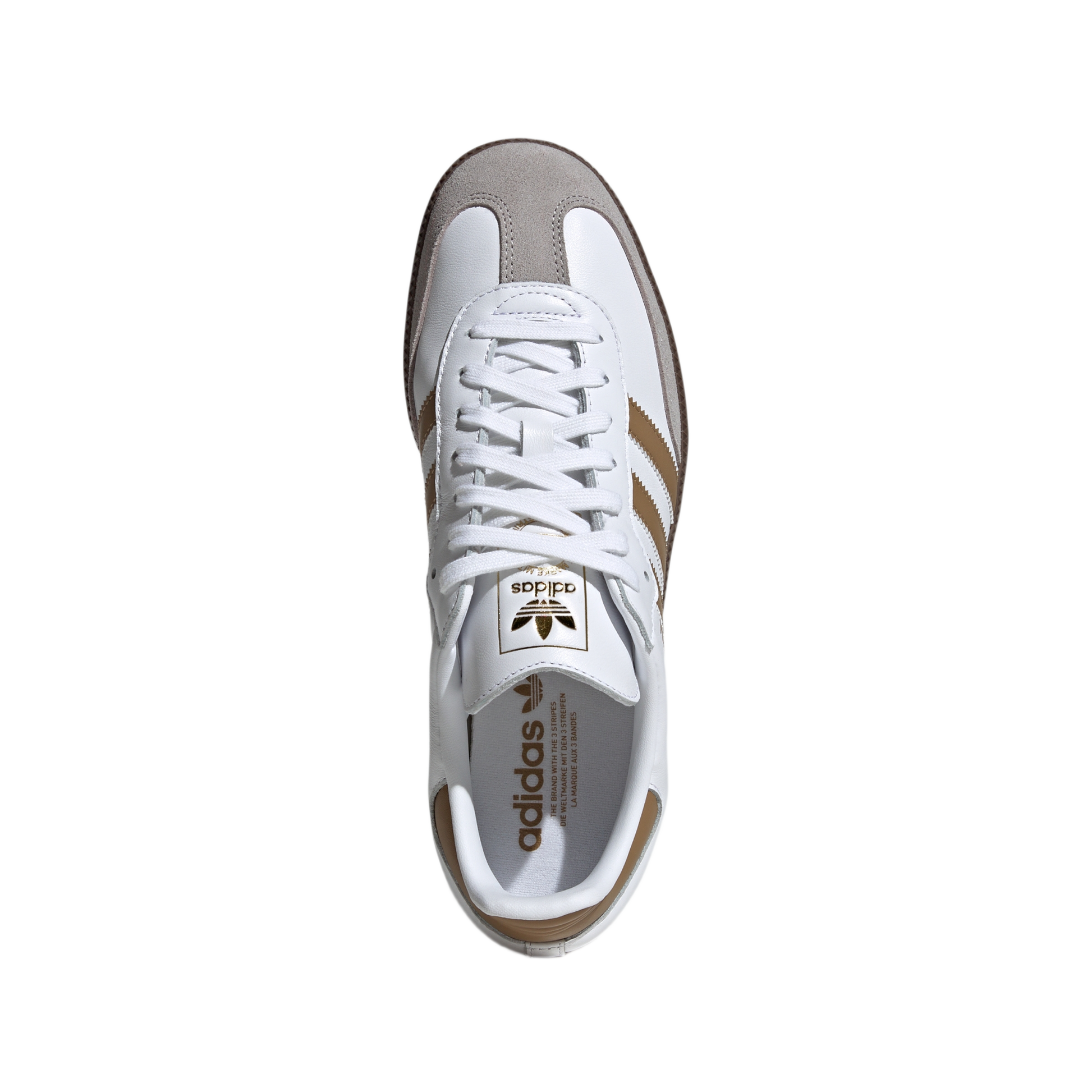 adidas Samba OG Cloud White Brown Desert