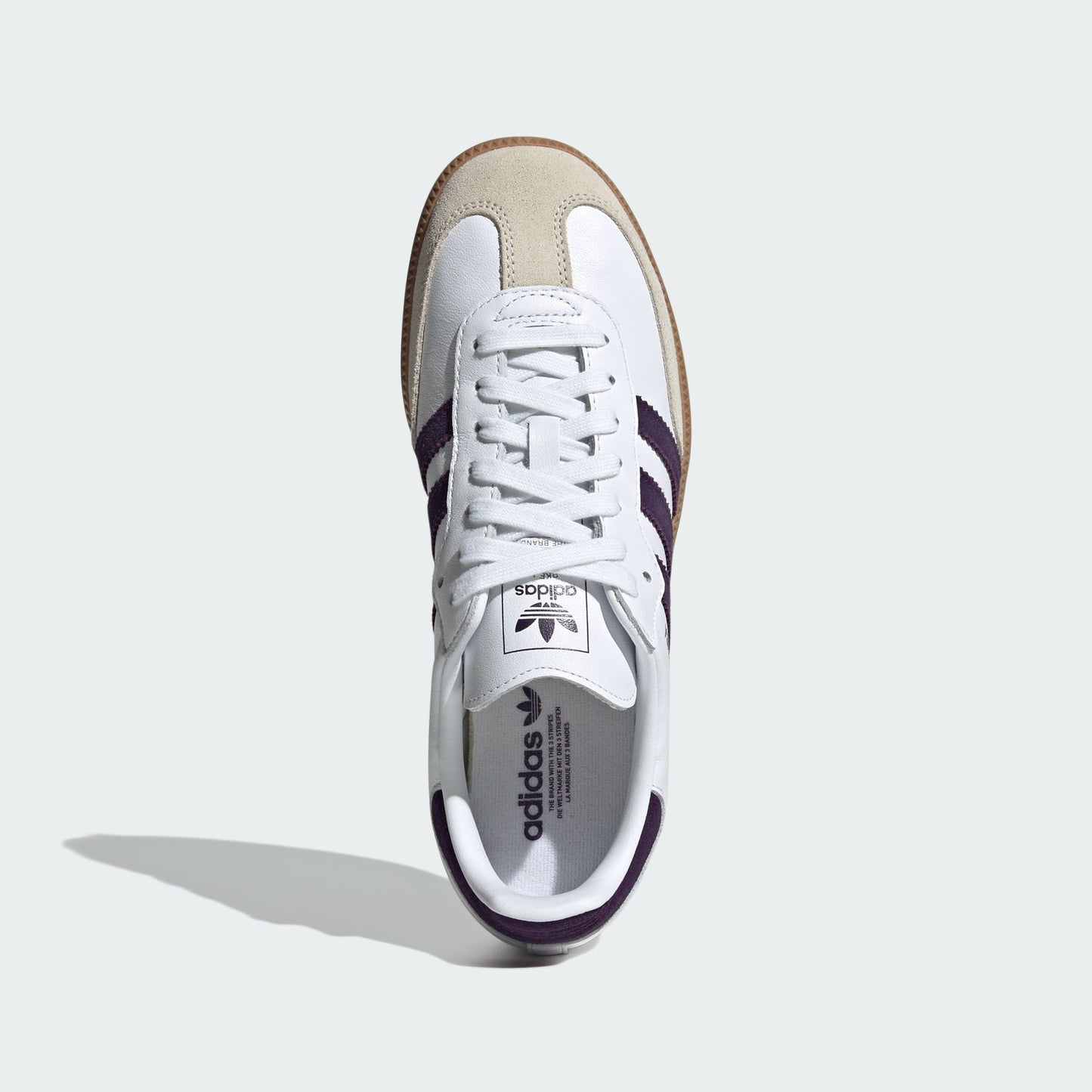 adidas Samba OG White Alumina Aurora Plum (Women's)