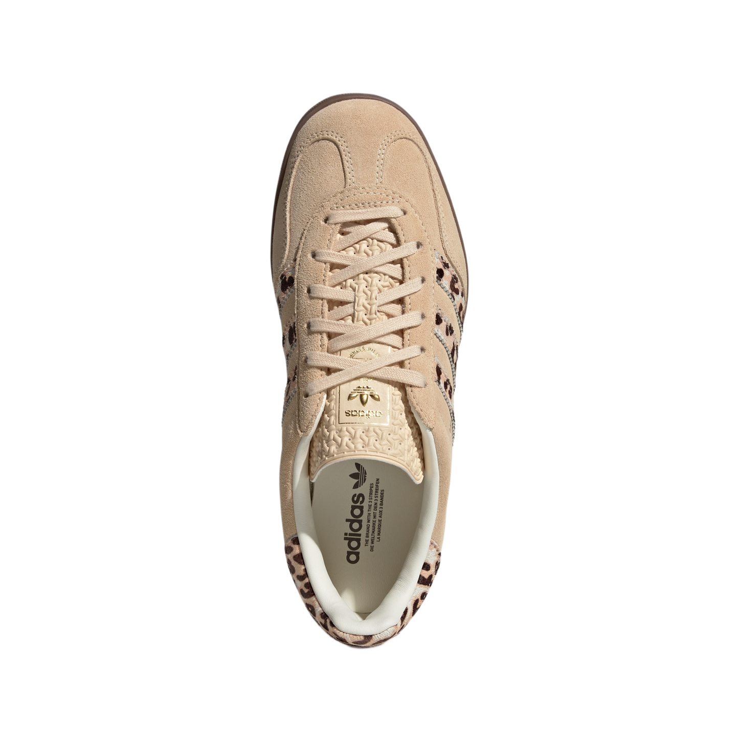 adidas Gazelle Indoor Leopard Crystal Sand (Women's)