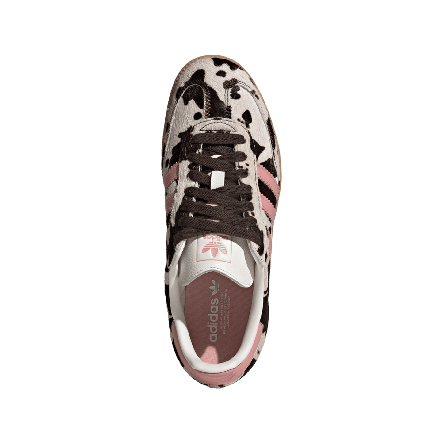 adidas Samba OG Cow Print Dark Brown Wonder Mauve (Women's)