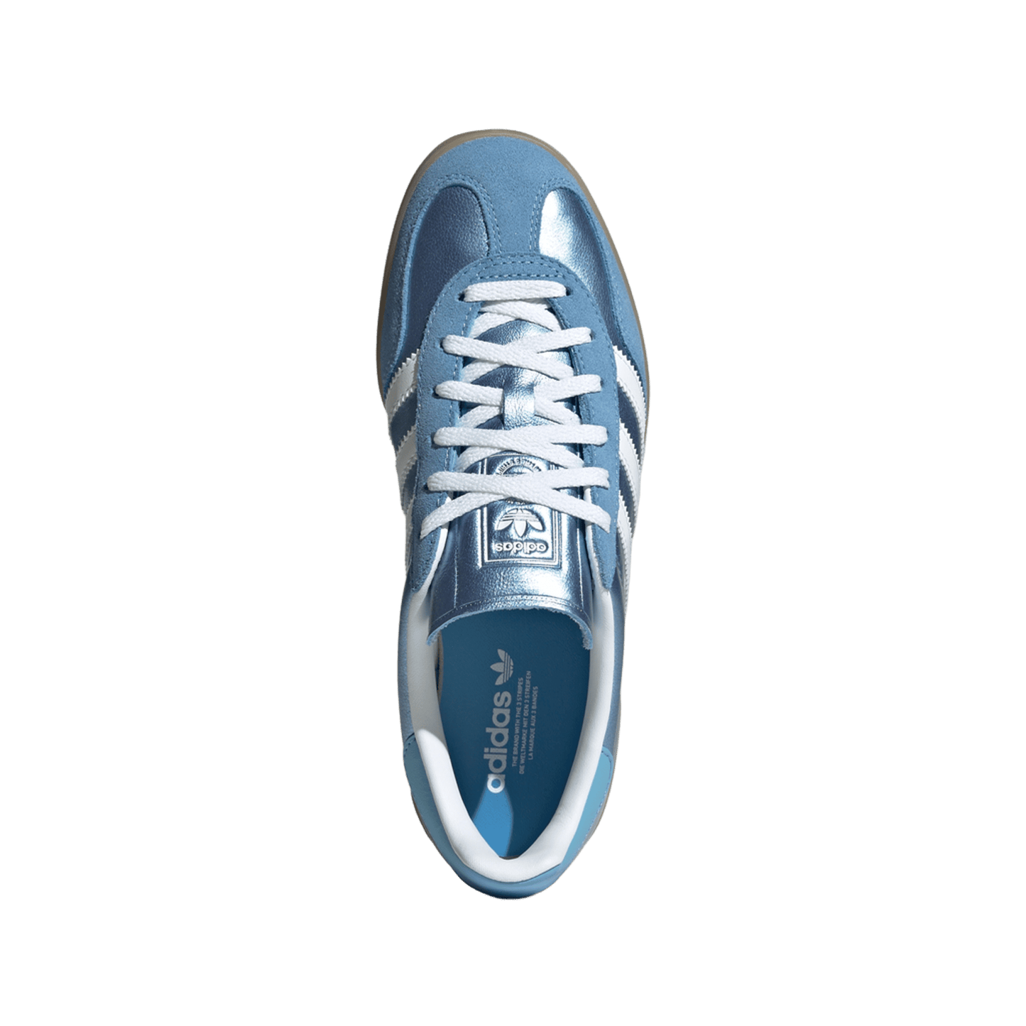 adidas Gazelle Indoor Blue Cloud White Gum (Women's)