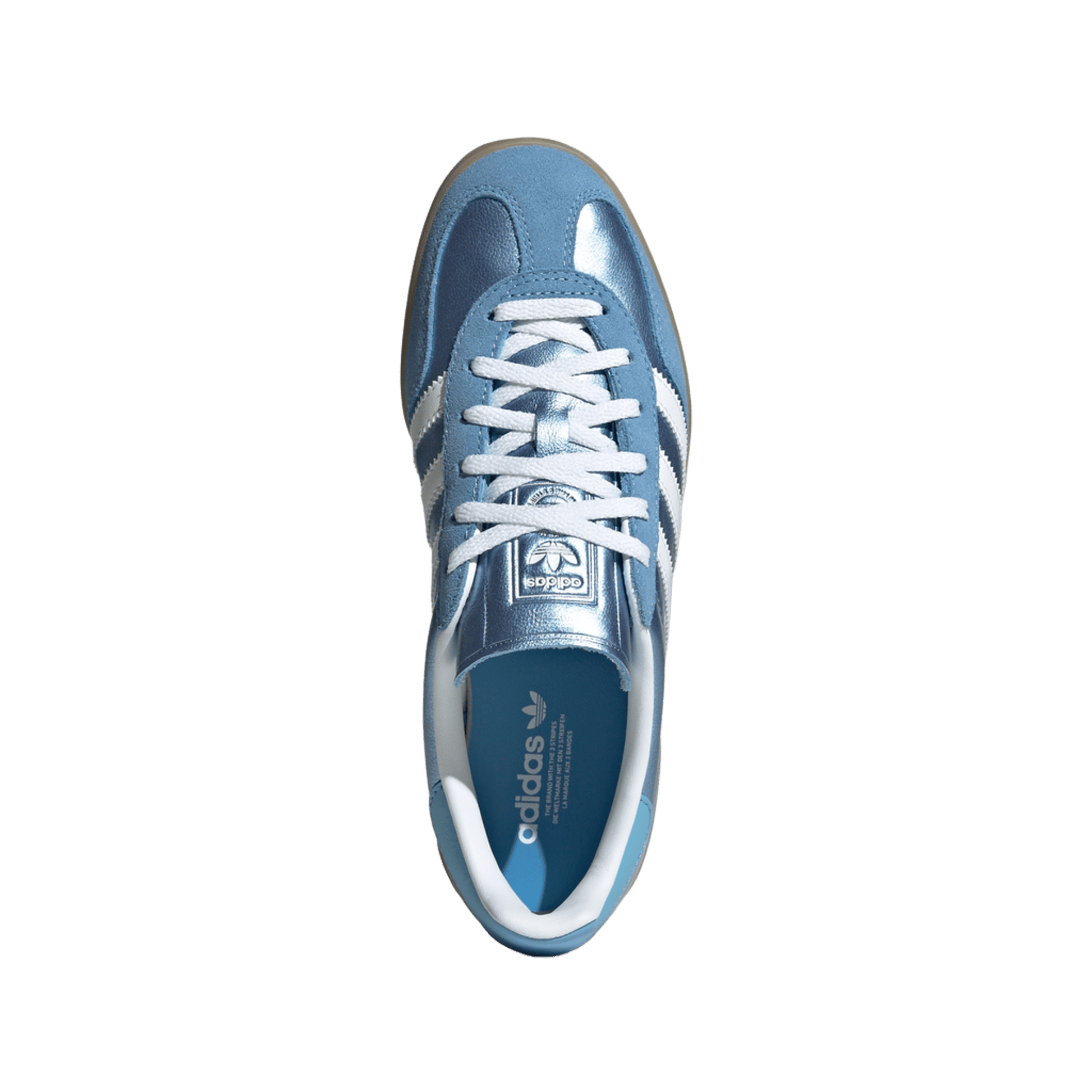 adidas Gazelle Indoor Blue Cloud White Gum (Women's)