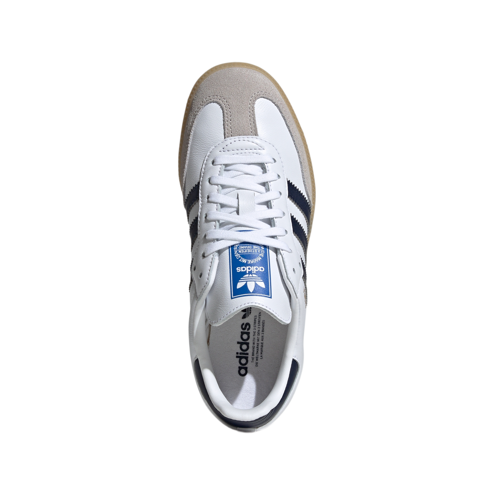 adidas Samba OG Cloud White Collegiate Navy Gum (GS)