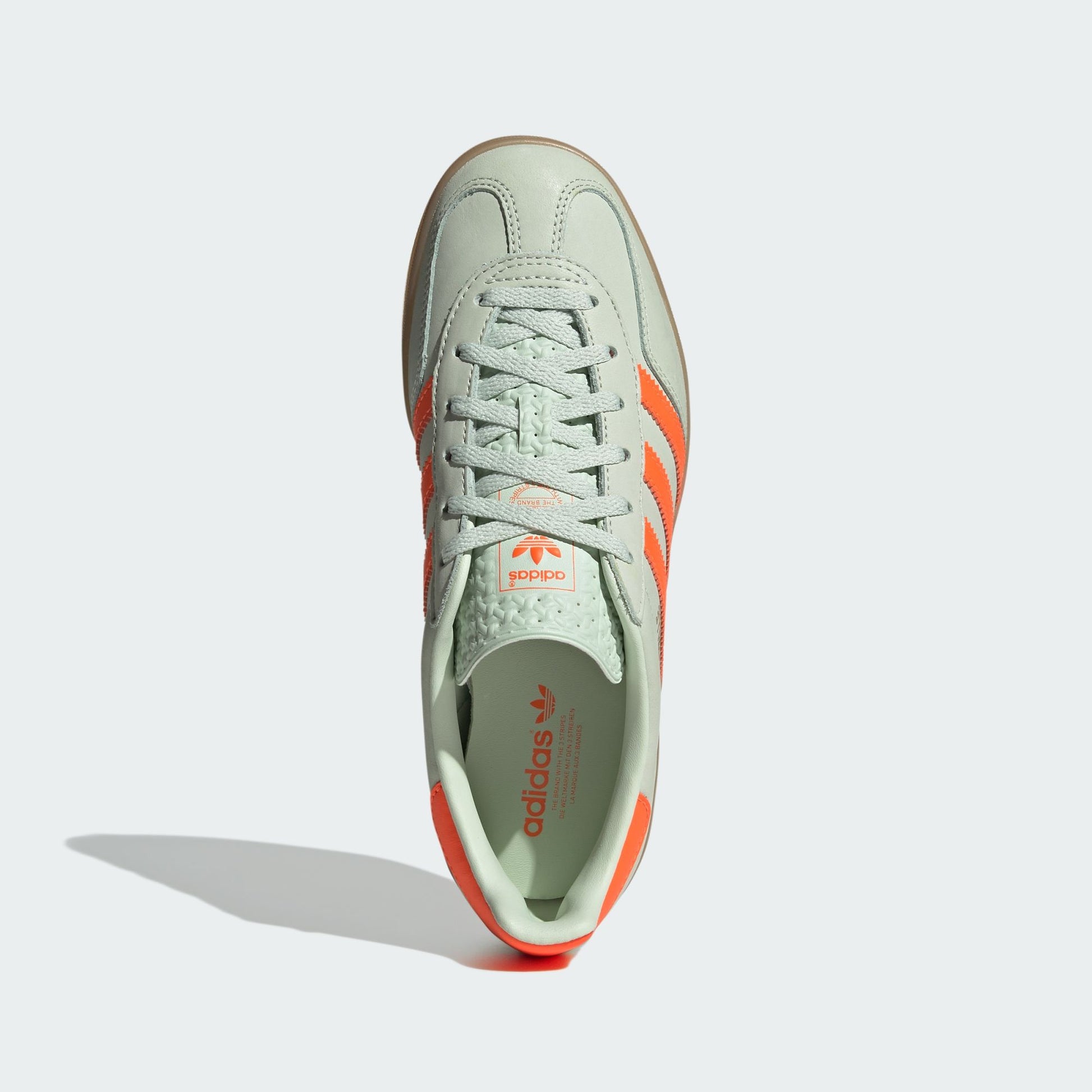 adidas Gazelle Indoor Linen Green Solar Orange (Women's)