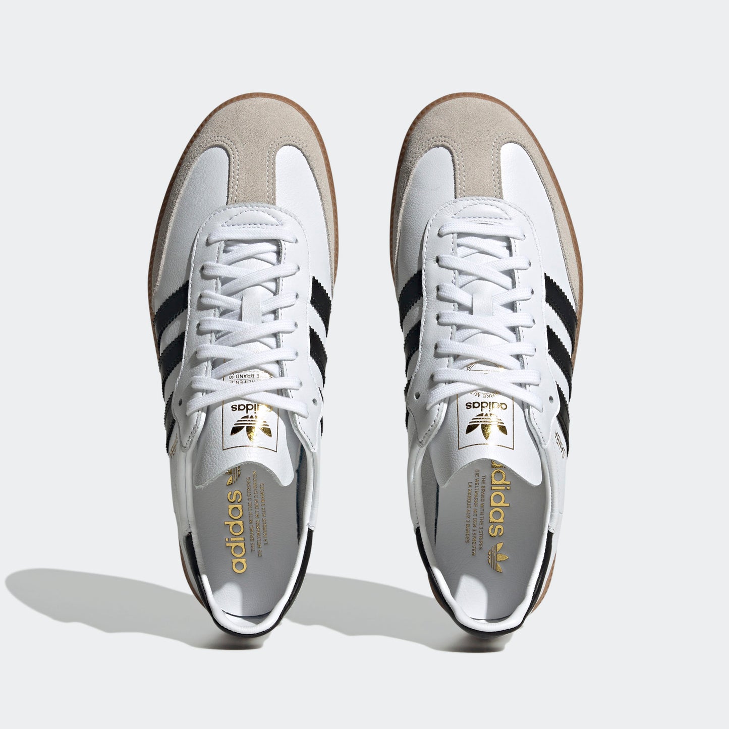 adidas Samba Decon White Black Gum