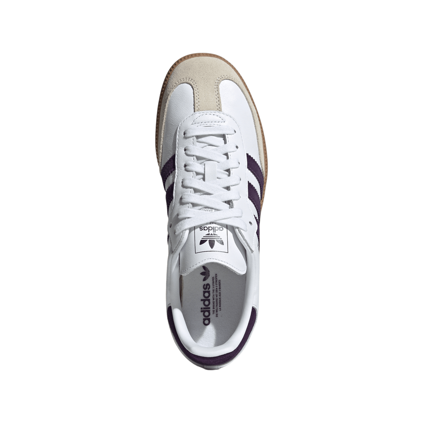 adidas Samba OG White Alumina Aurora Plum (Women's)
