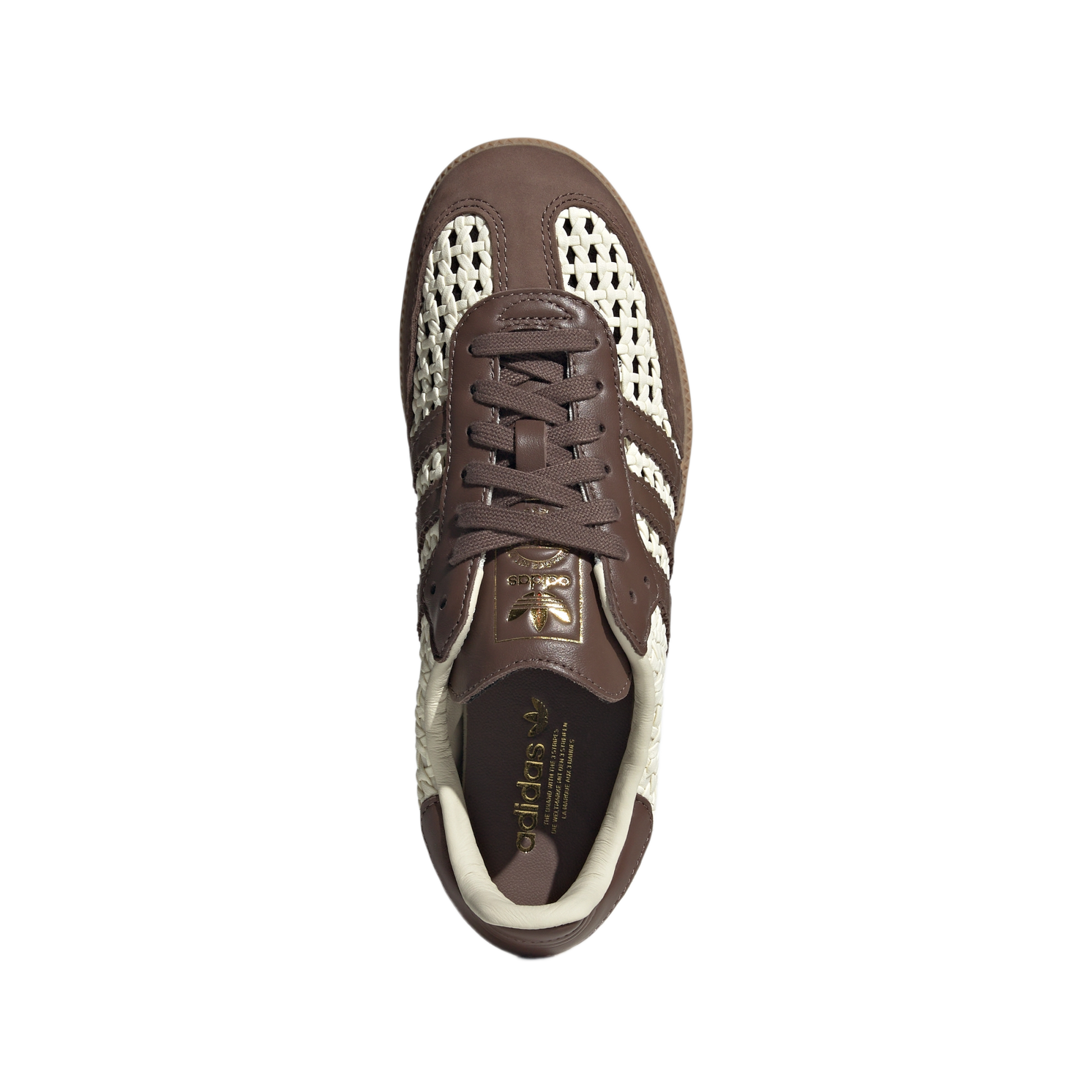adidas Samba OG Basketweave Cream White Earth Strata (Women's)