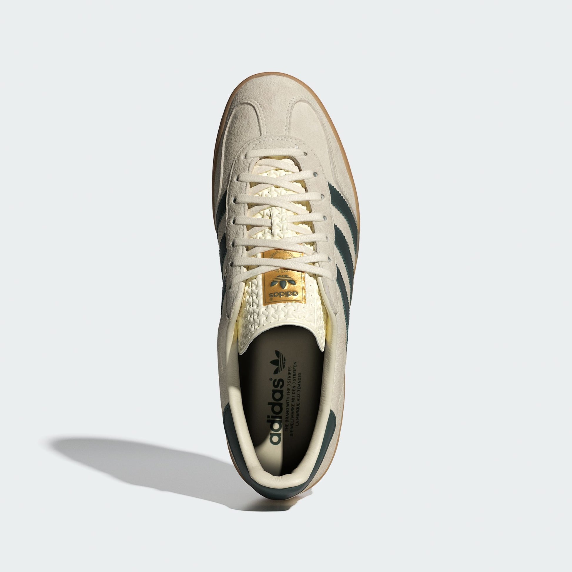 adidas Gazelle Indoor Cream White Collegiate Green Gum