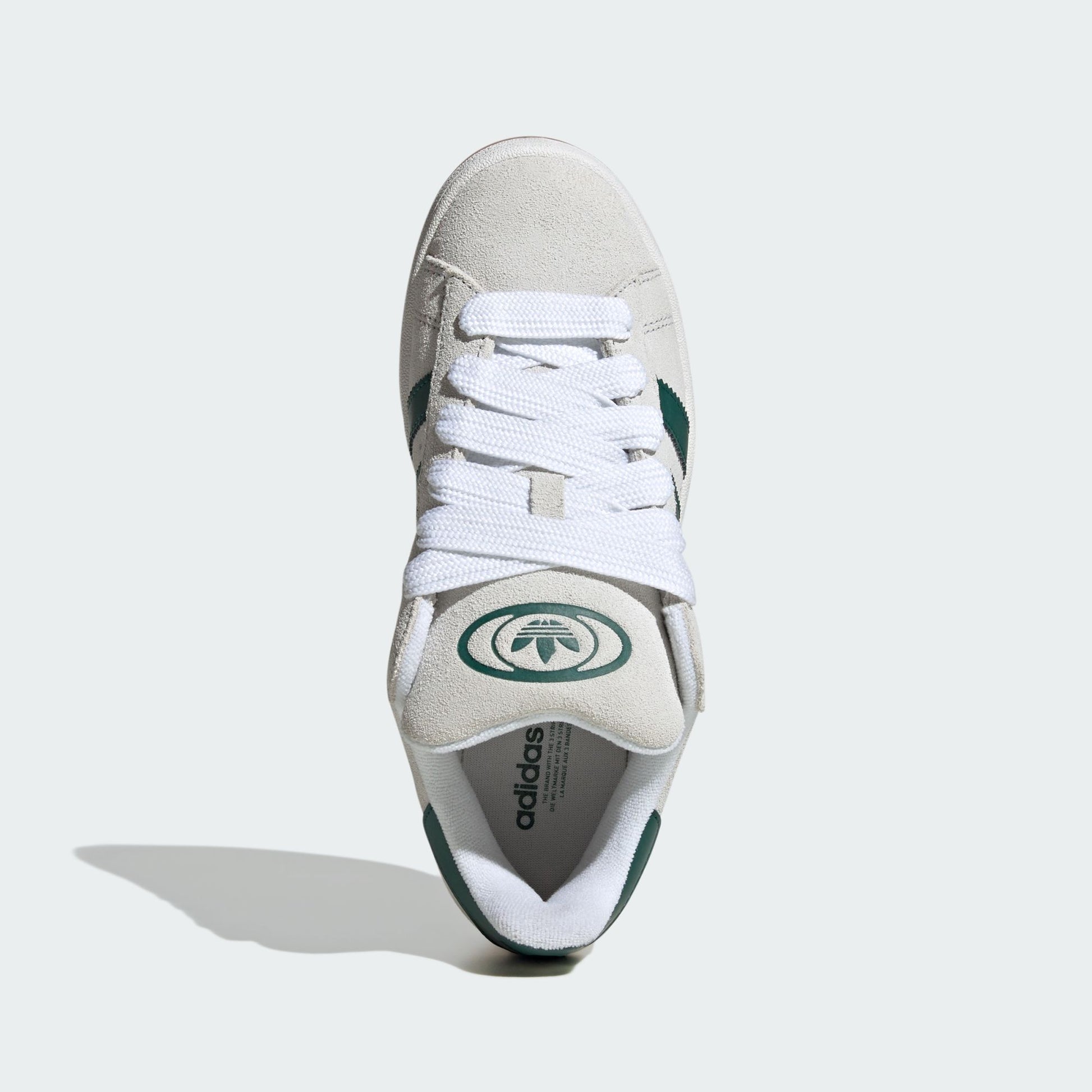adidas Campus 00s Crystal White Collegiate Green (Women's)