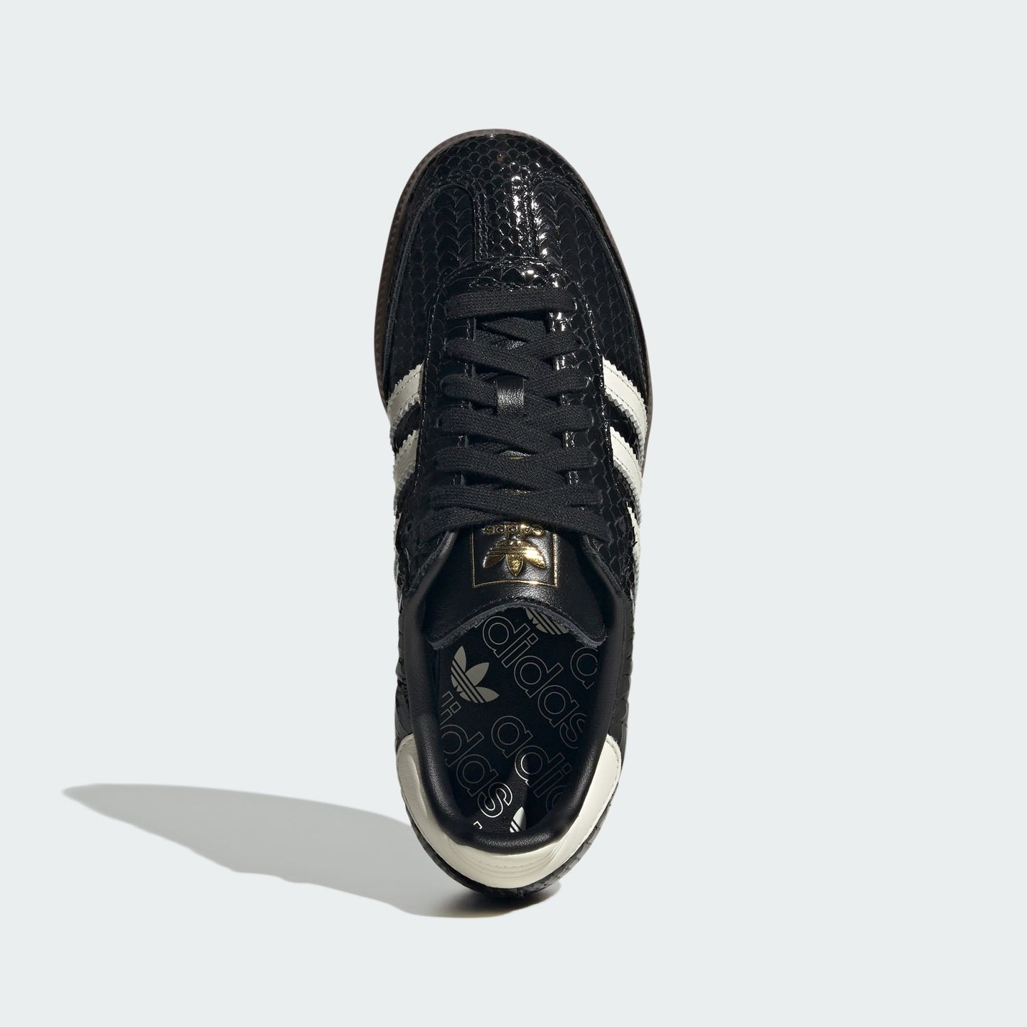 adidas Samba OG Patent Snakeskin Black Off White (Women's)