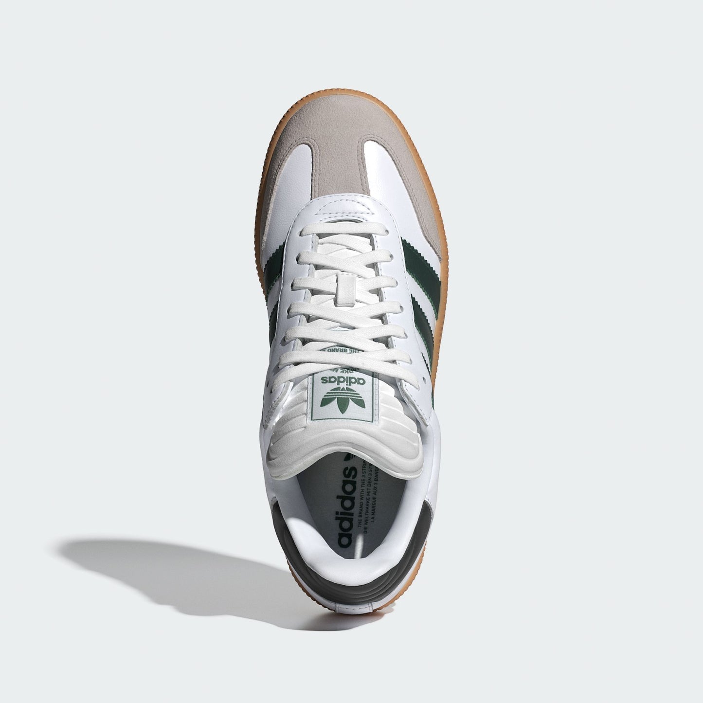 adidas Samba XLG Cloud White Collegiate Green