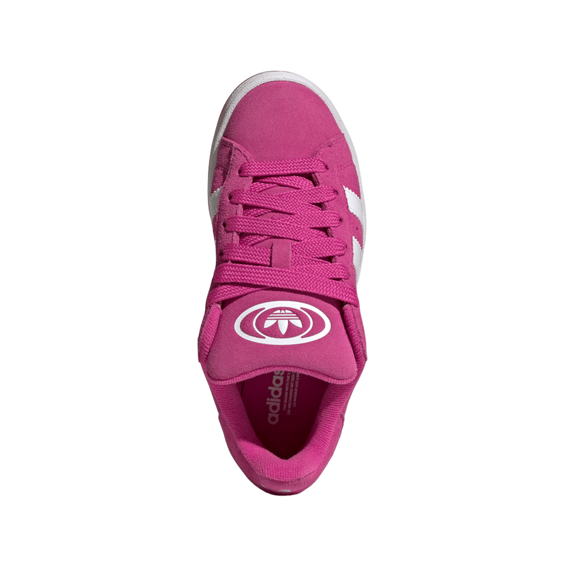 adidas Campus 00s Camp Semi Lucid Fuchsia Cloud White Gum (GS)