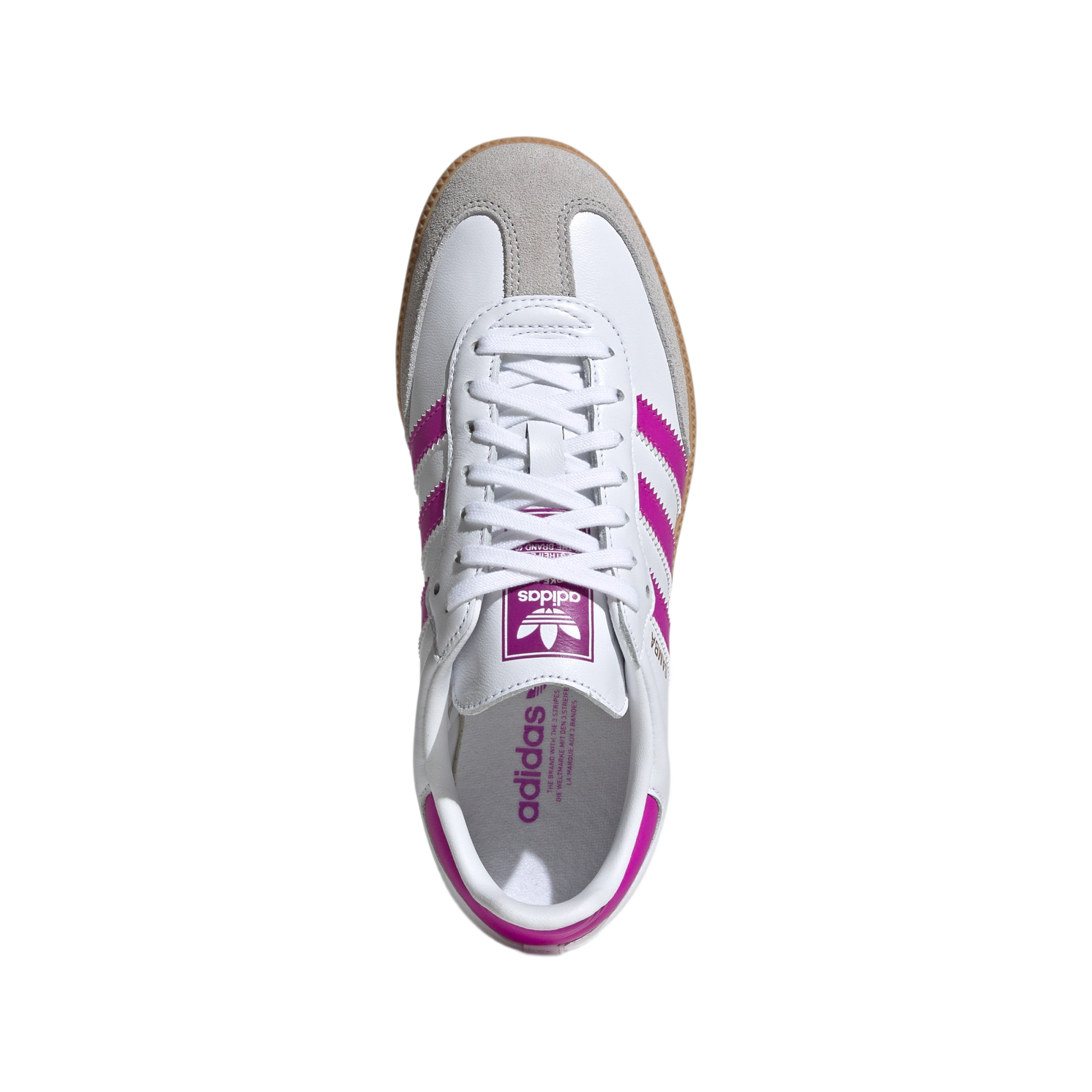 adidas Samba OG Footwear White Purple (Kids)