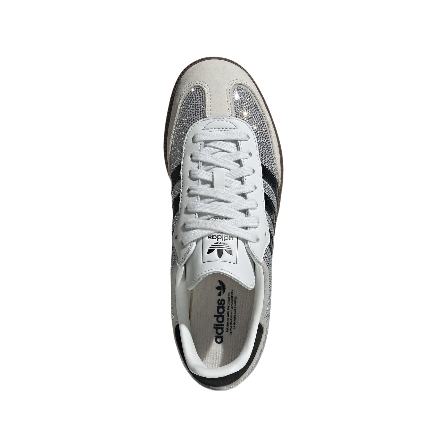 adidas Samba OG Rhinestone Crystal White Silver (Women's)