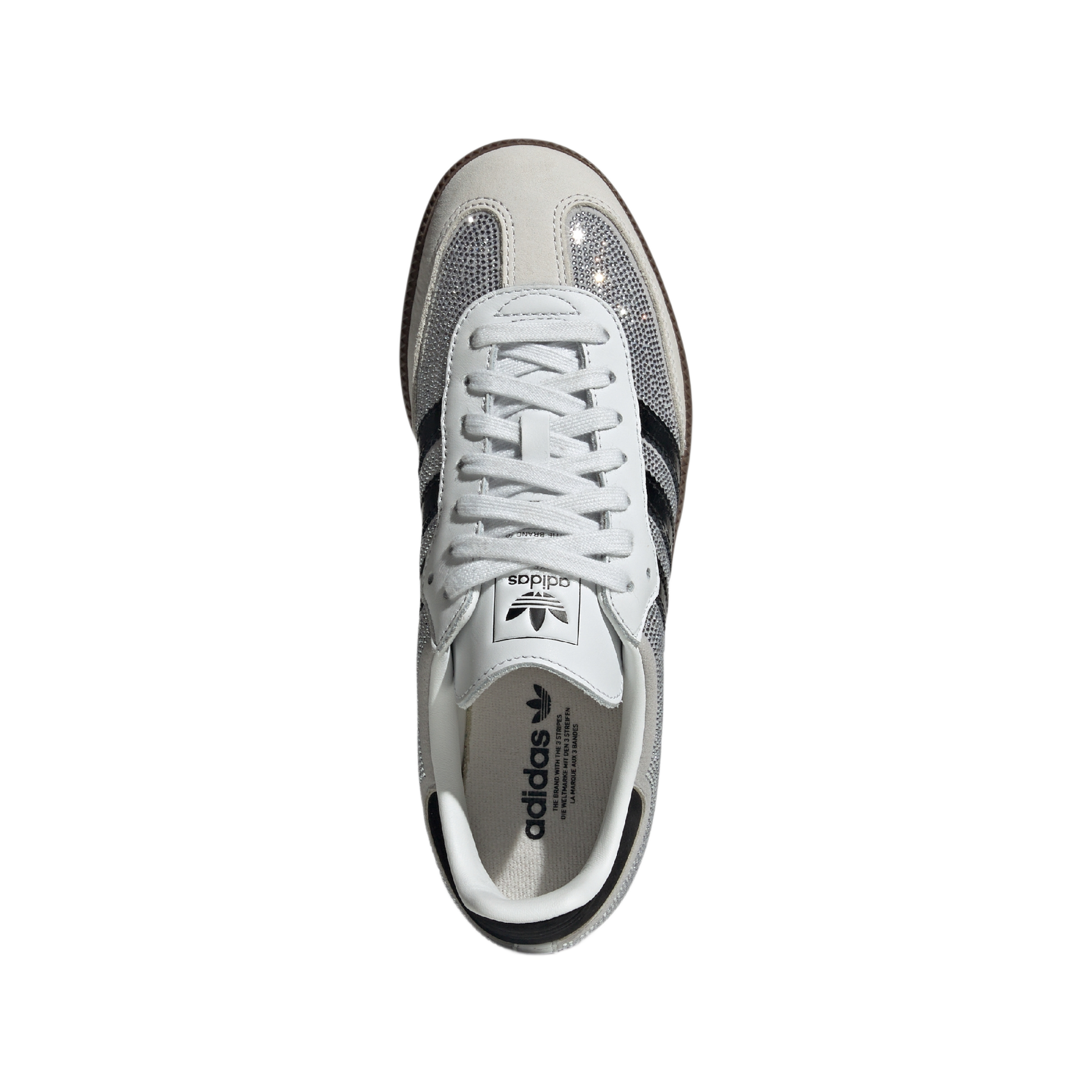 adidas Samba OG Rhinestone Crystal White Silver (Women's)