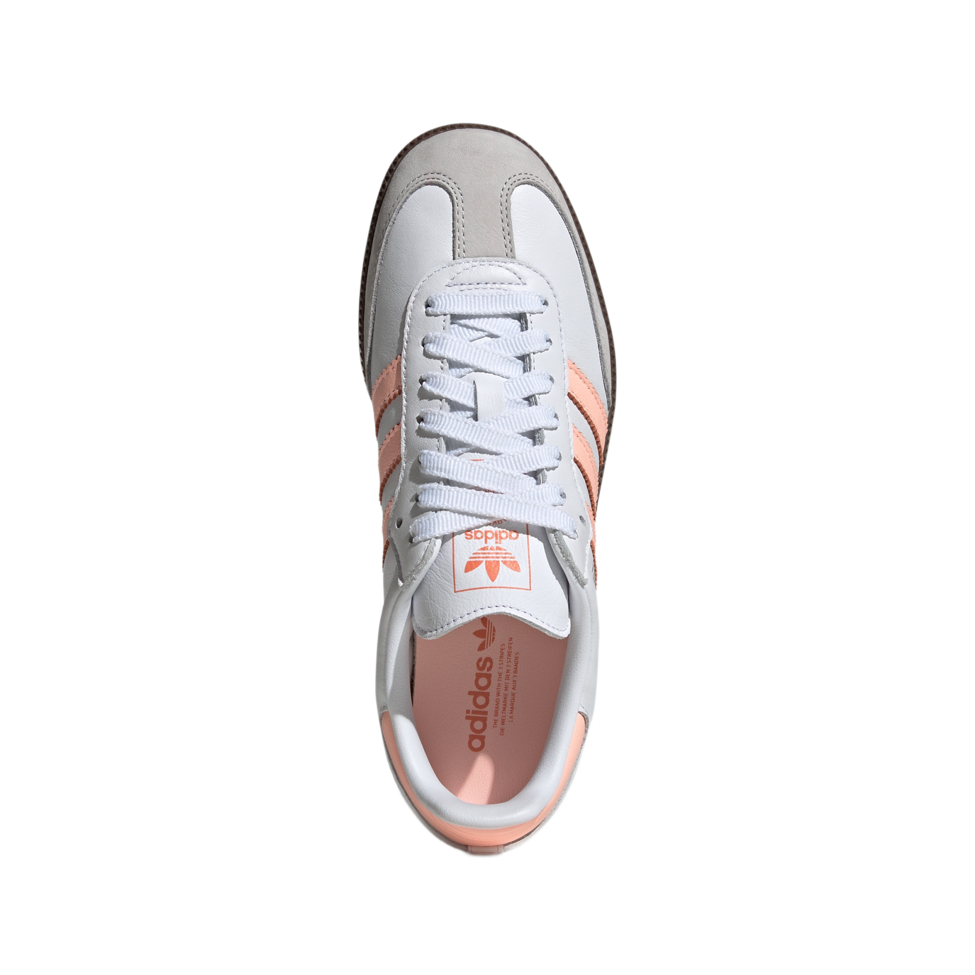 adidas Samba OG Cloud White Clear Orange Semi Coral (Women's)