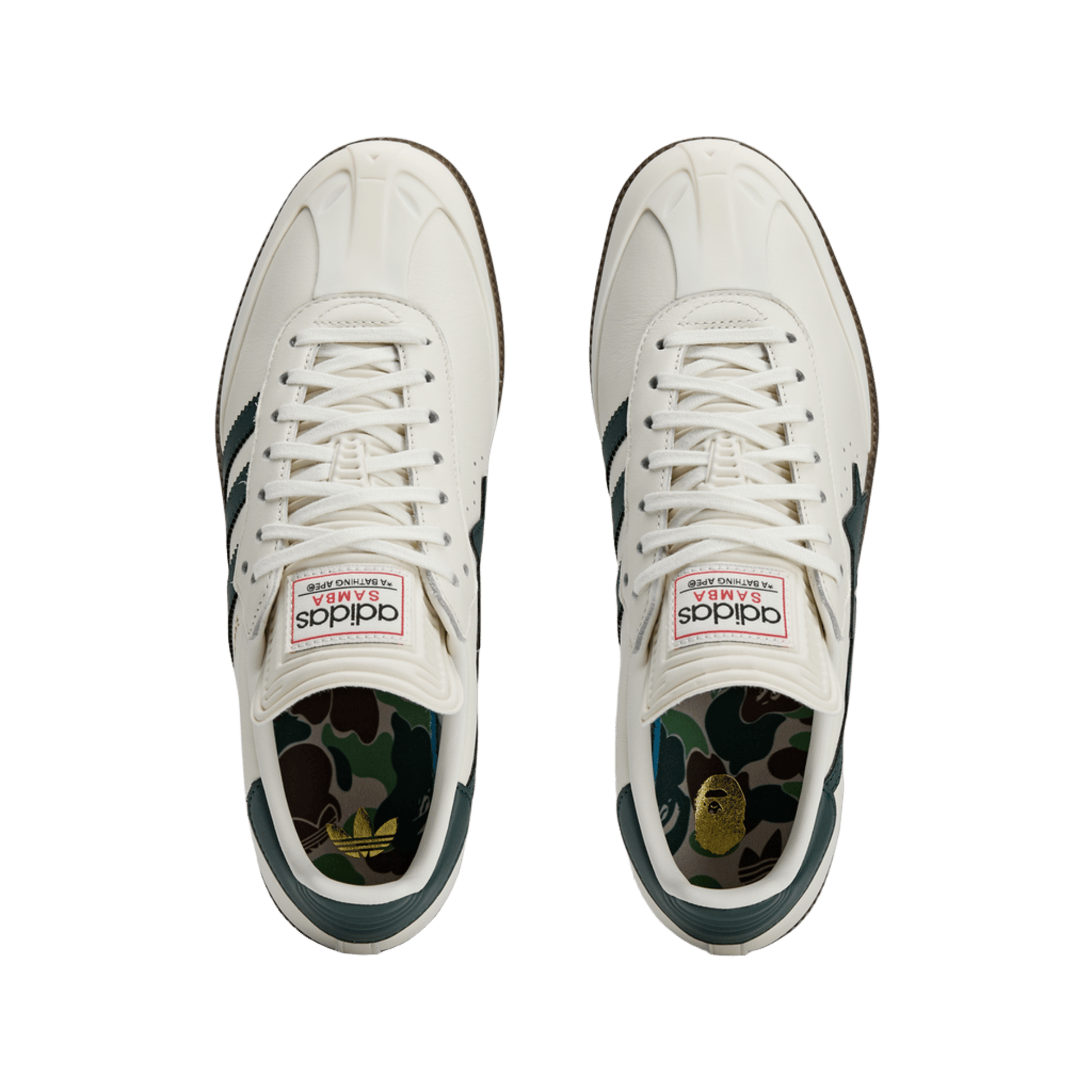 adidas Samba Bape World Cup Pack White Forest