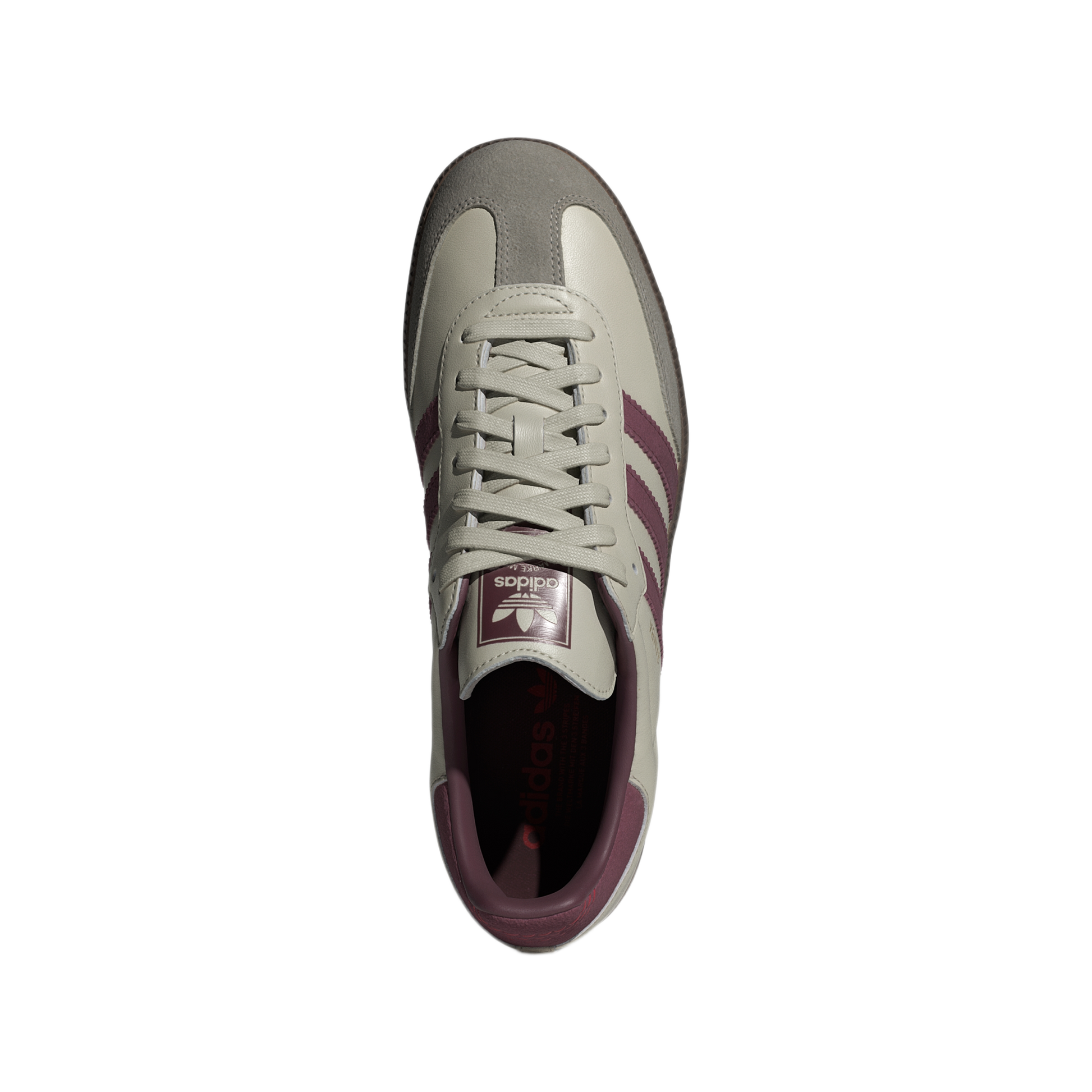 adidas Samba OG Putty Grey Maroon