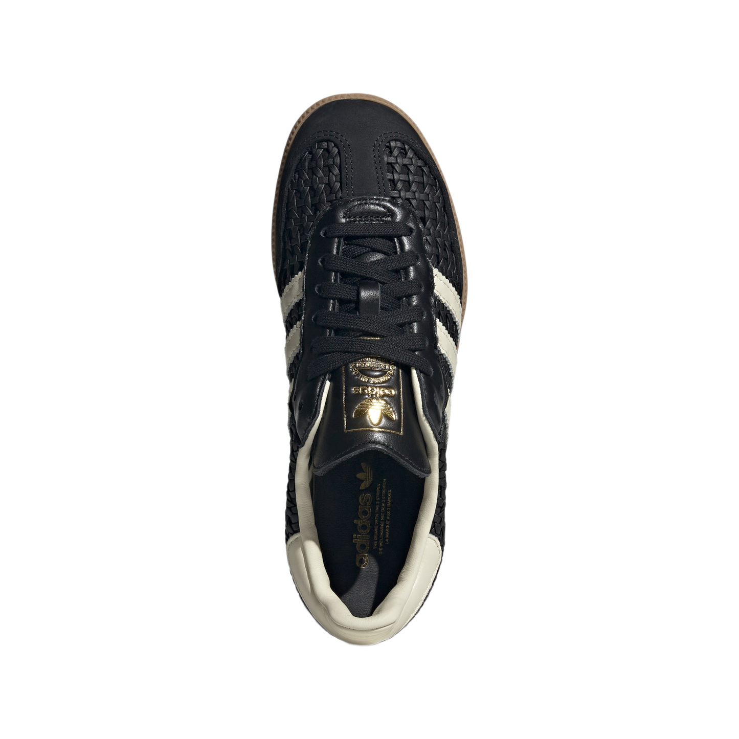 adidas Samba OG Basketweave Black Cream White (Women's)