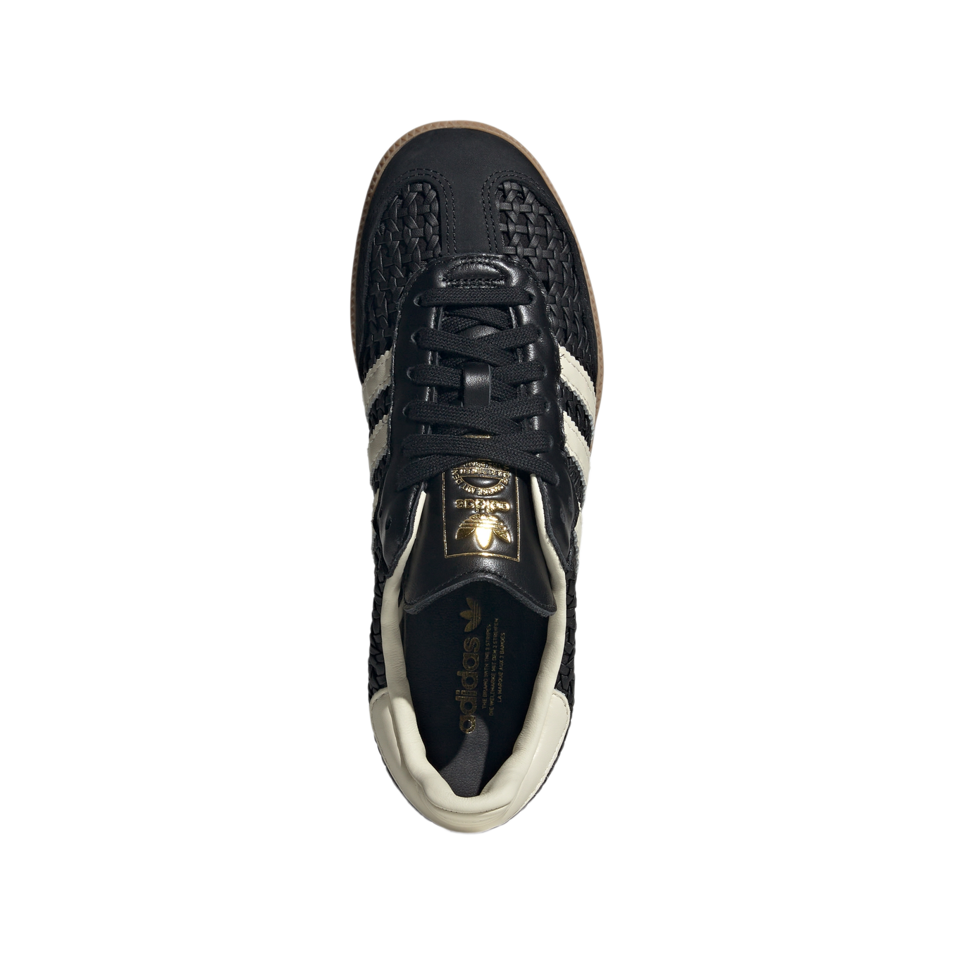 adidas Samba OG Basketweave Black Cream White (Women's)