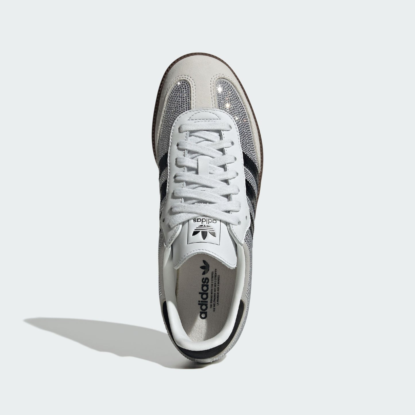 adidas Samba OG Rhinestone Crystal White Silver (Women's)
