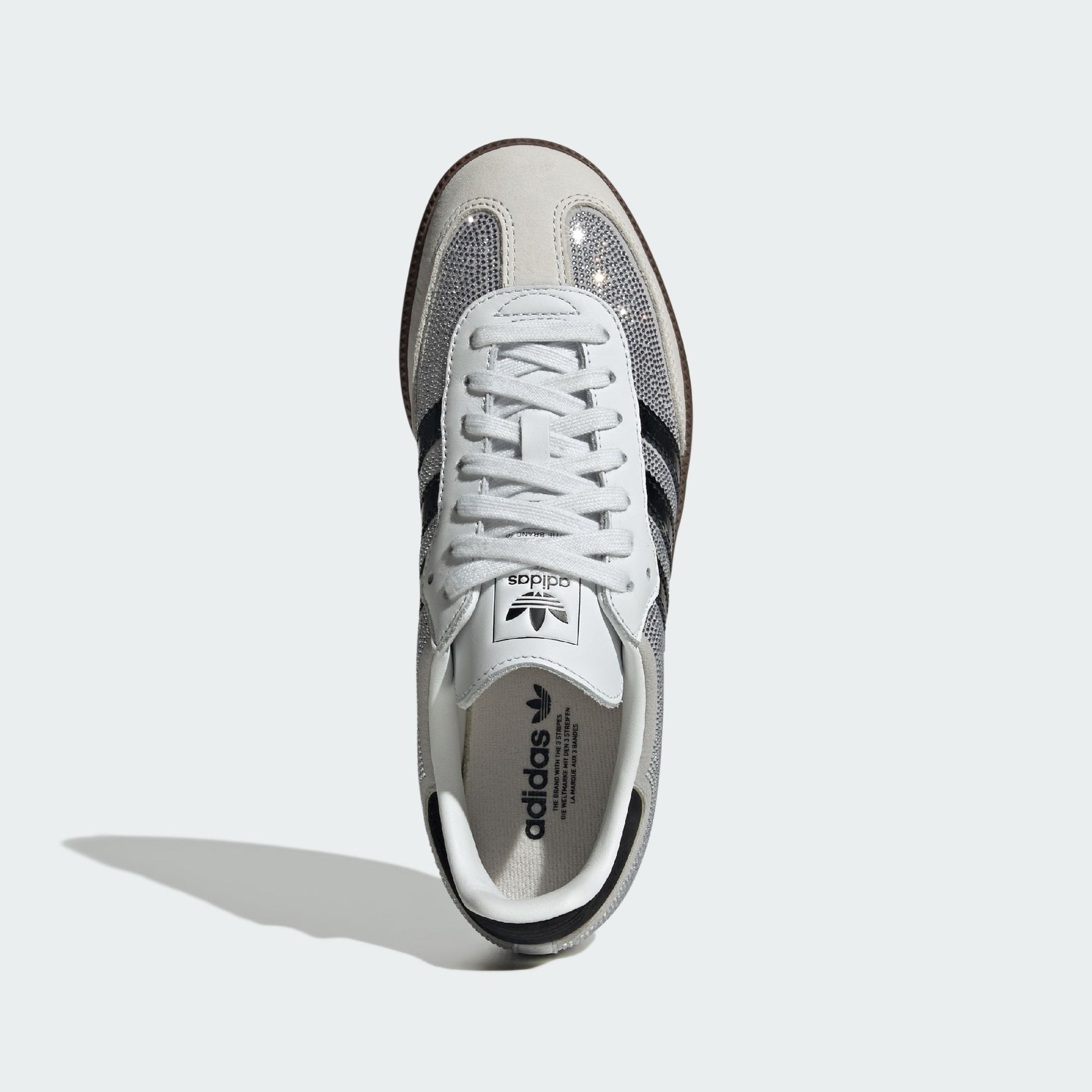 adidas Samba OG Rhinestone Crystal White Silver (Women's)