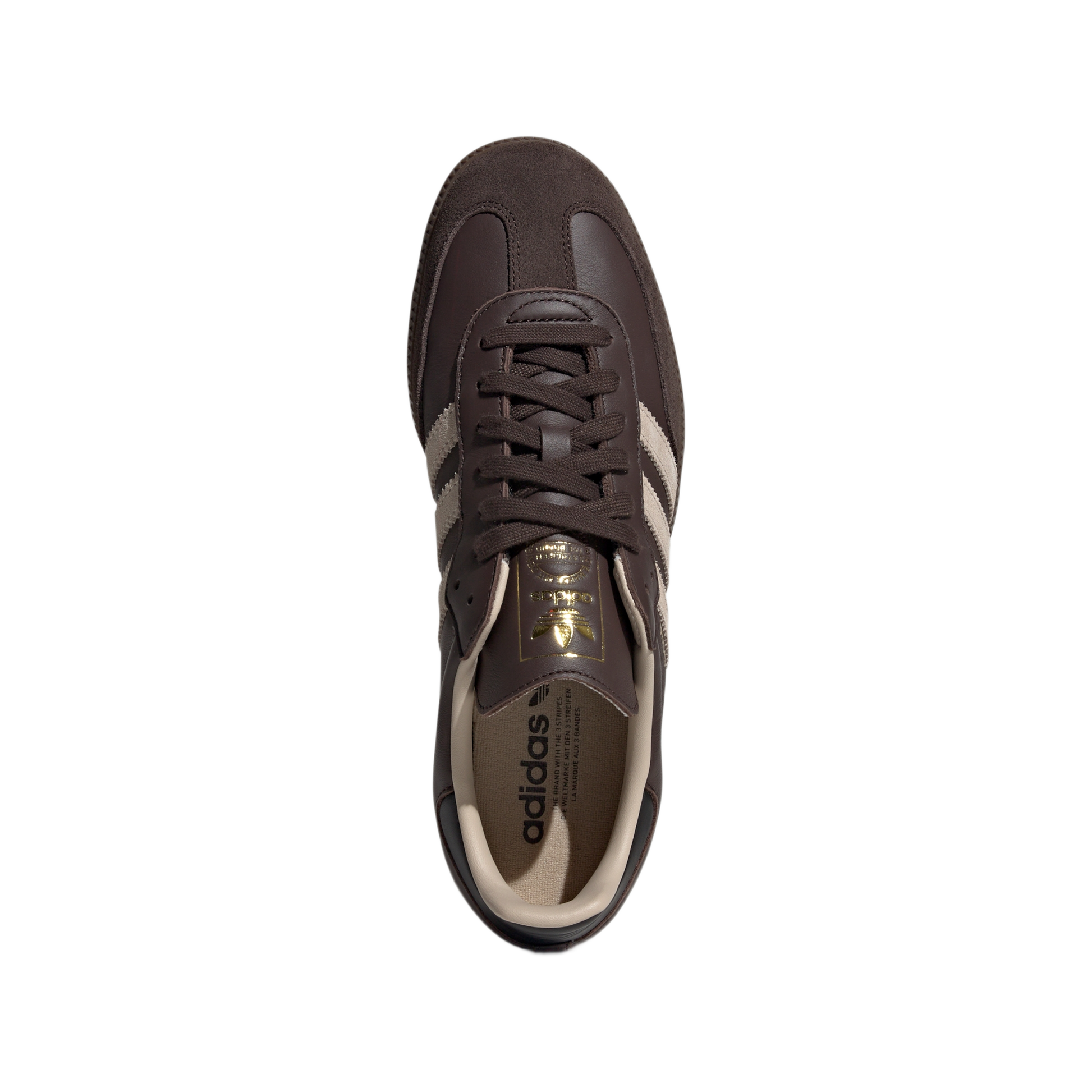 adidas Samba OG Dark Brown Beige Gum