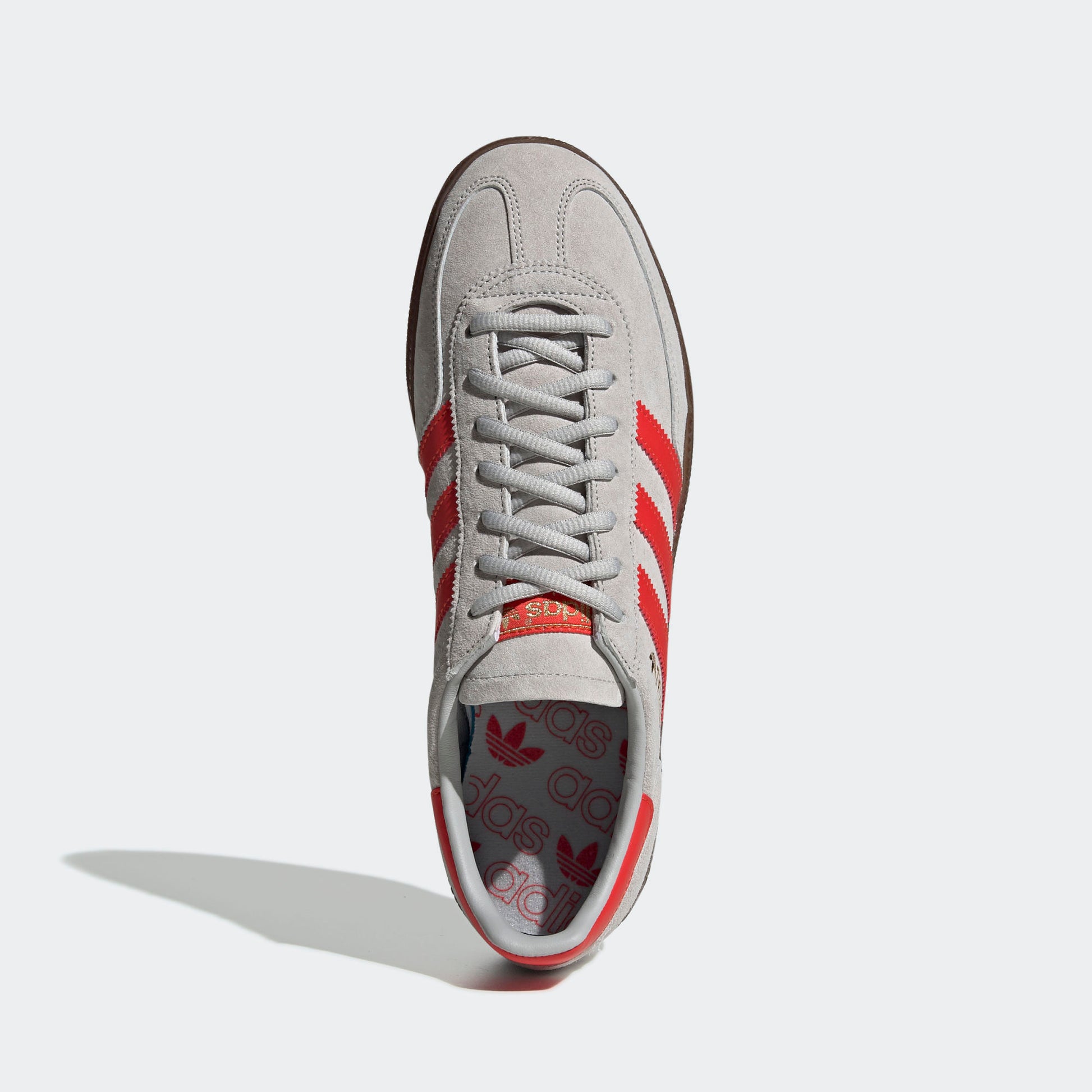 adidas Handball Spezial Grey Hi-Res Red