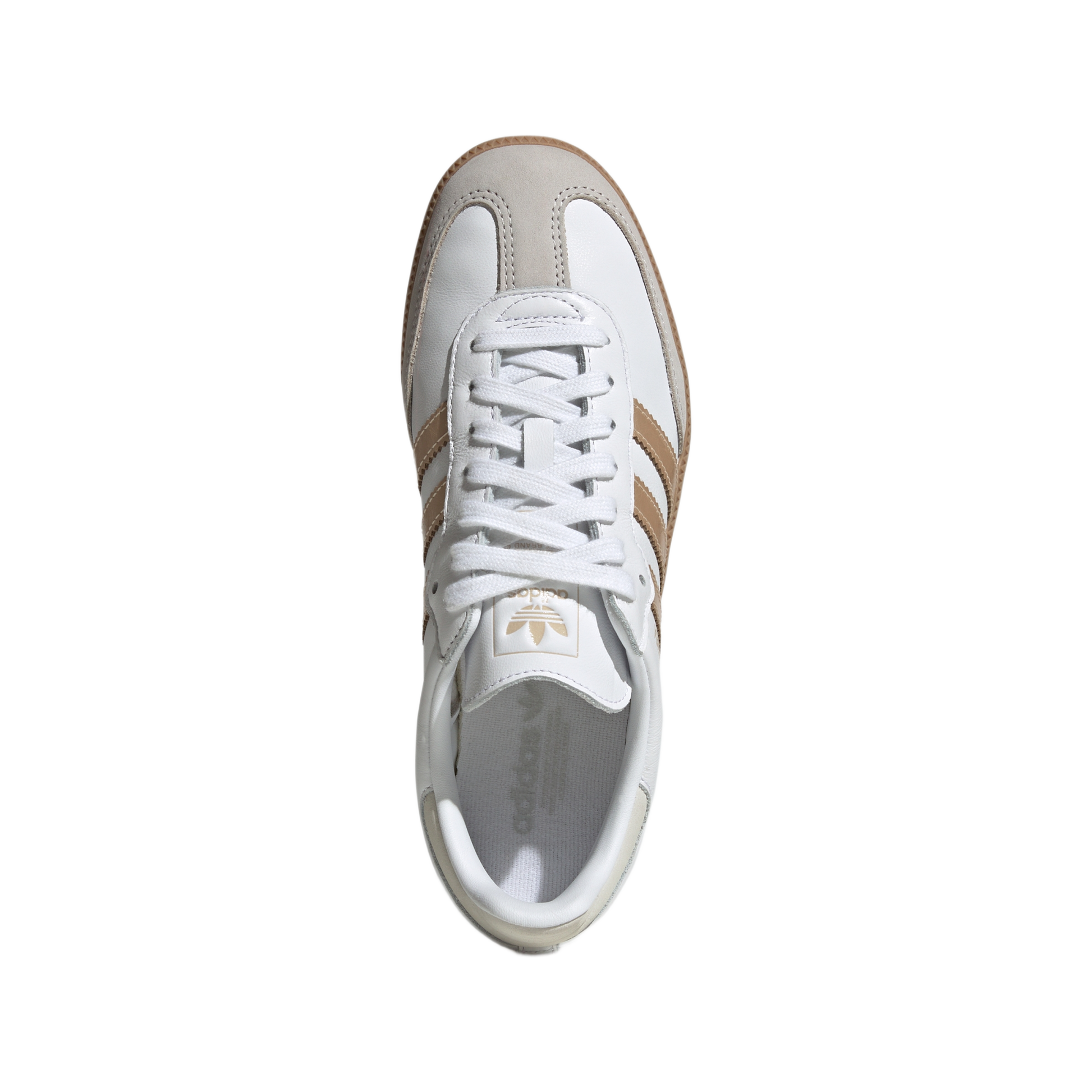 adidas Samba OG White Wonder Gold Metallic (Women's)