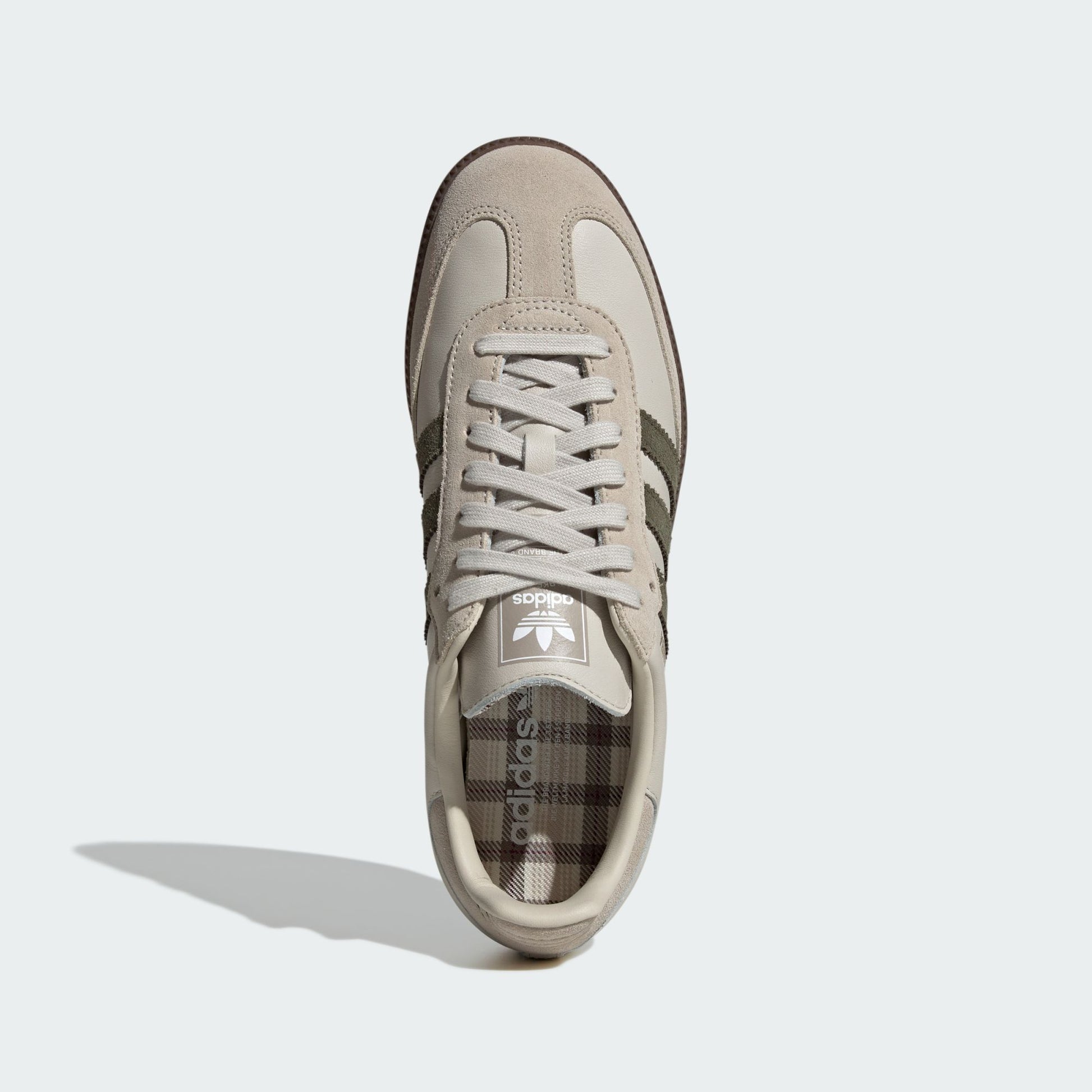 adidas Samba OG Aluminum Dark Khaki