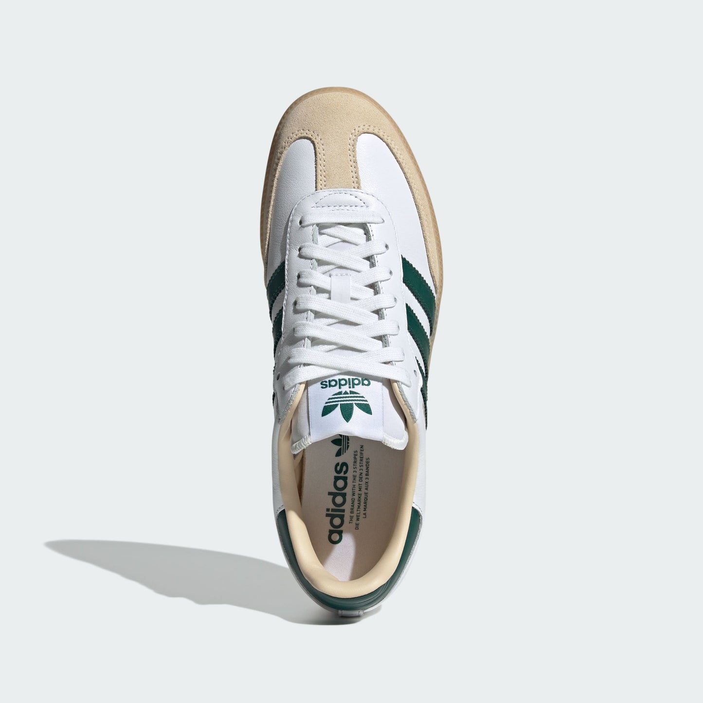 adidas Samba OG Cloud White Collegiate Green Gum