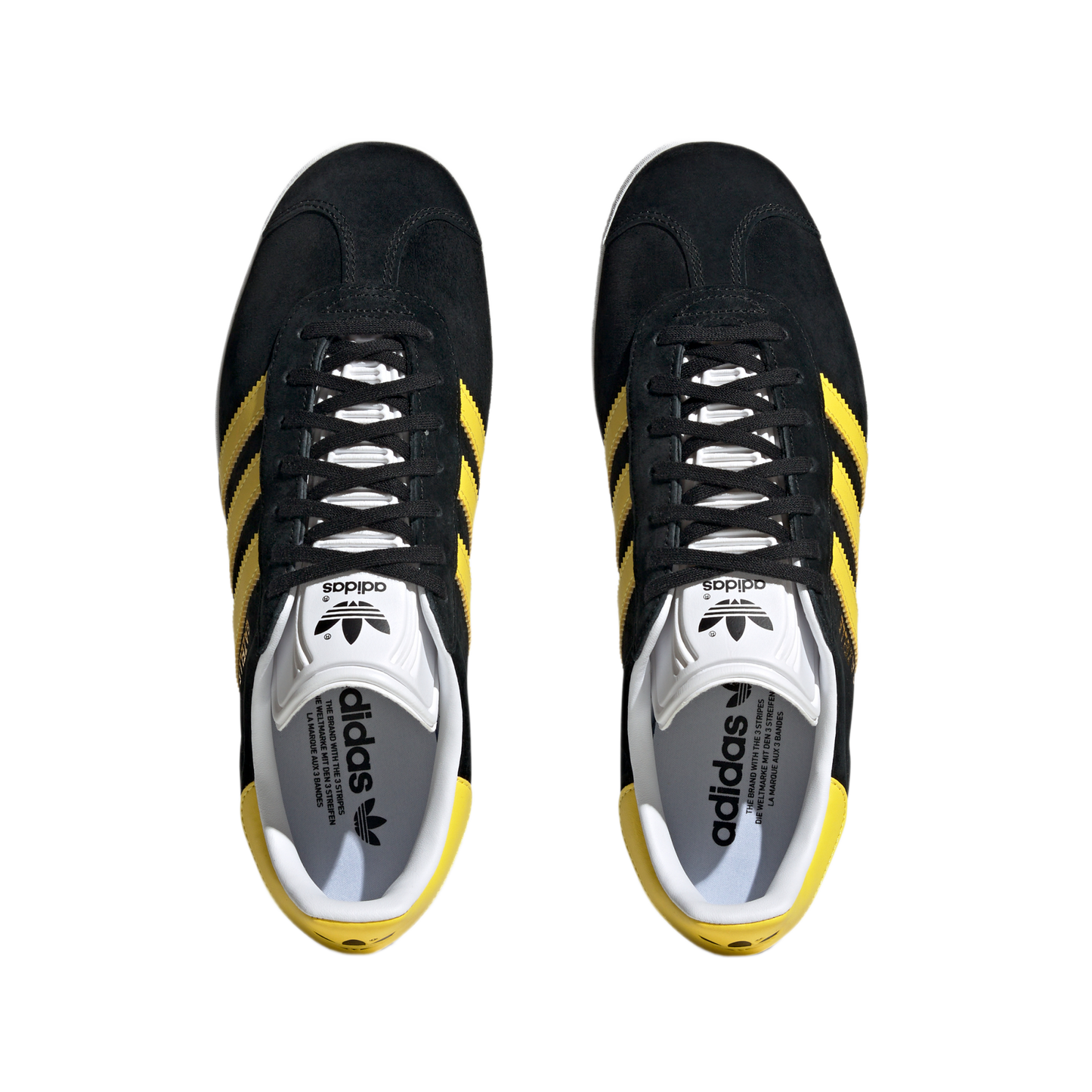 adidas Gazelle Black Impact Yellow
