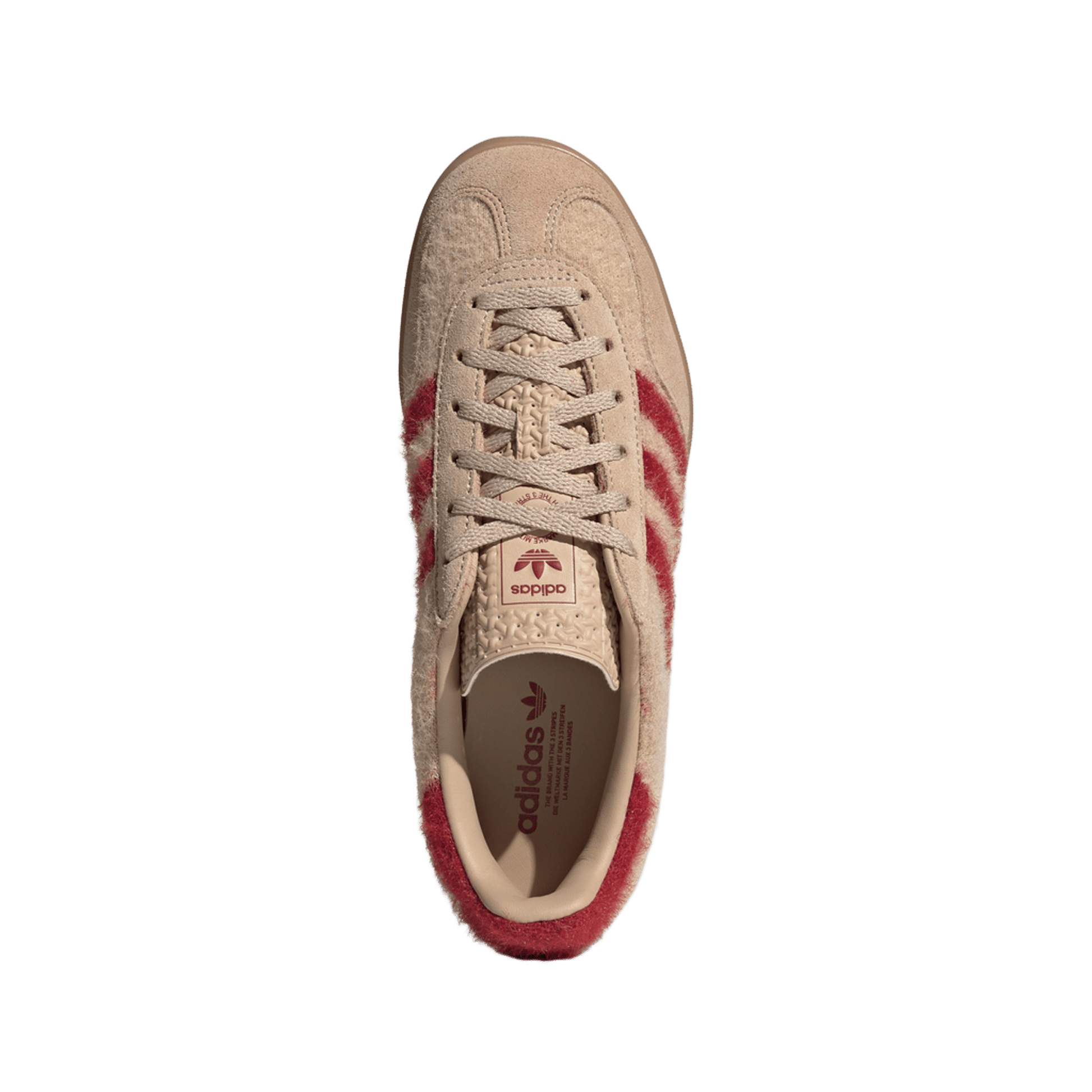 adidas Gazelle Indoor Magic Beige Victory Red (Women's)