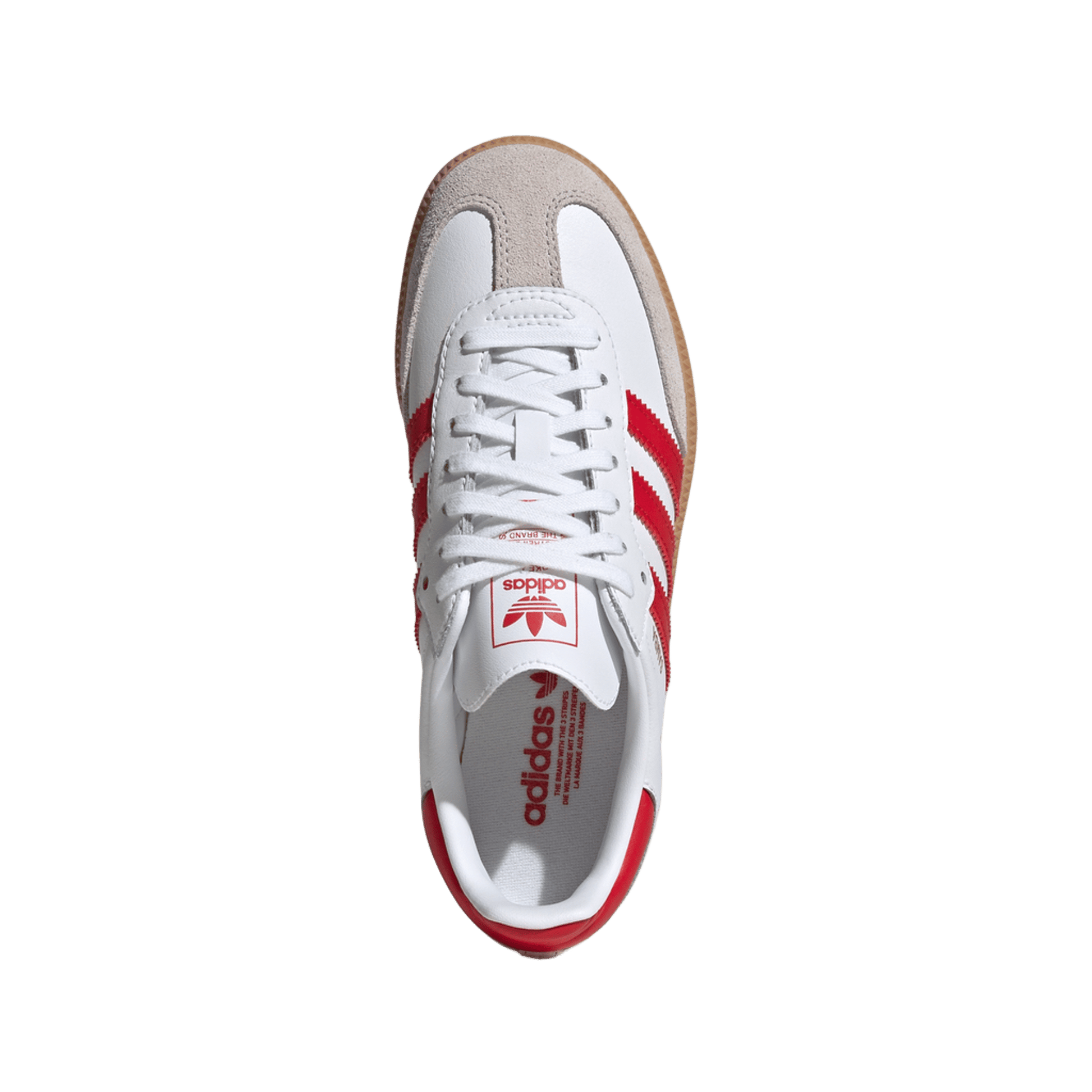 adidas Samba OG Cloud White Better Scarlet Gum (GS)